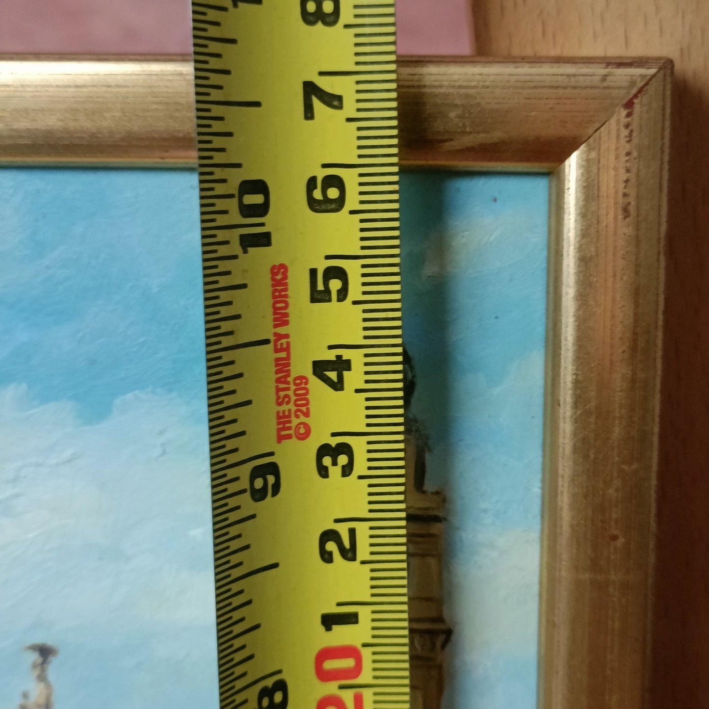 Oil painting - Venice The Rialto Bridge and The Church of S. Giorgio Maggiore