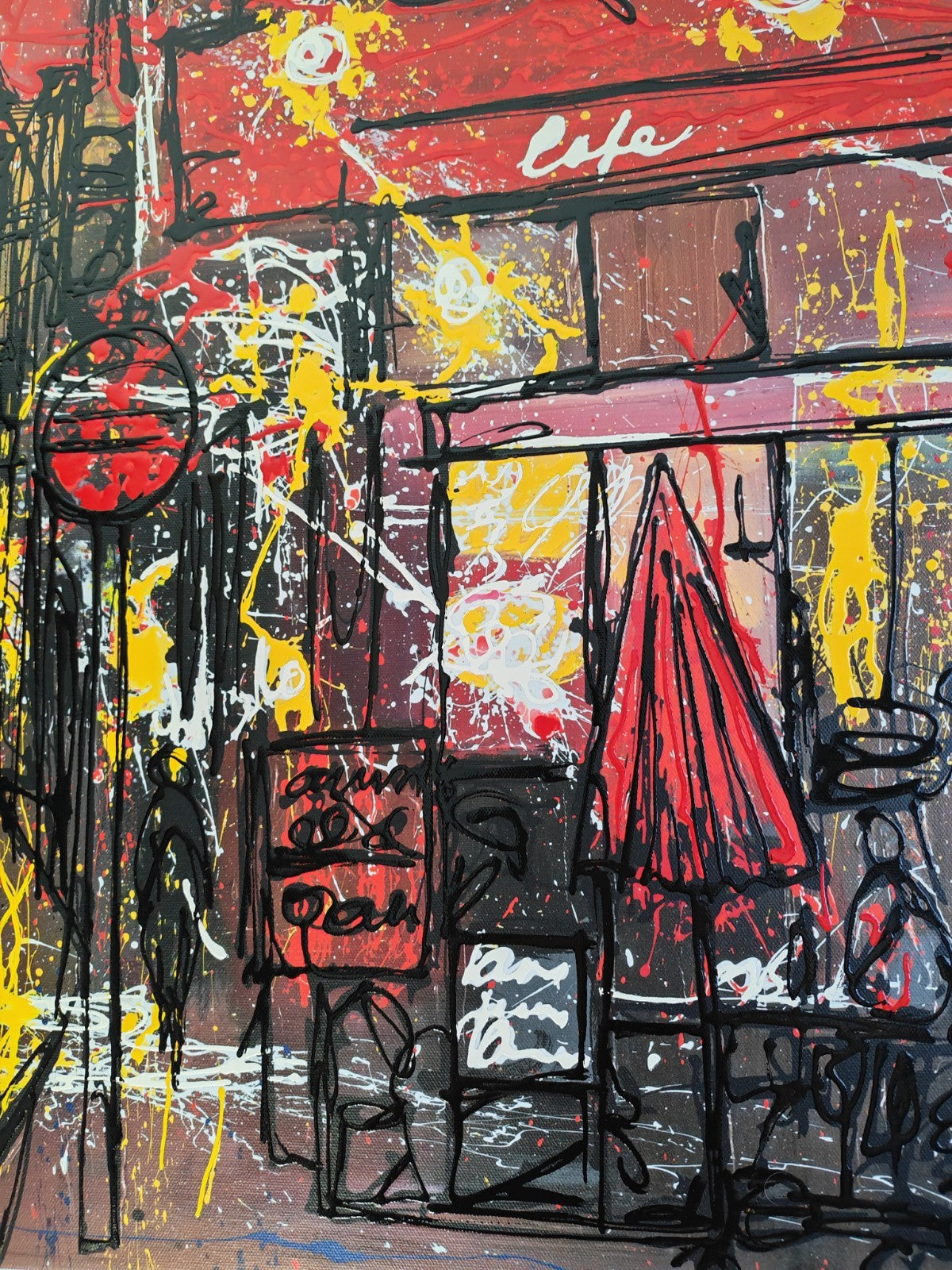 PAUL KENTON Signed Limited Edition Boxed Canvas “Eiffel Tower” 69/150