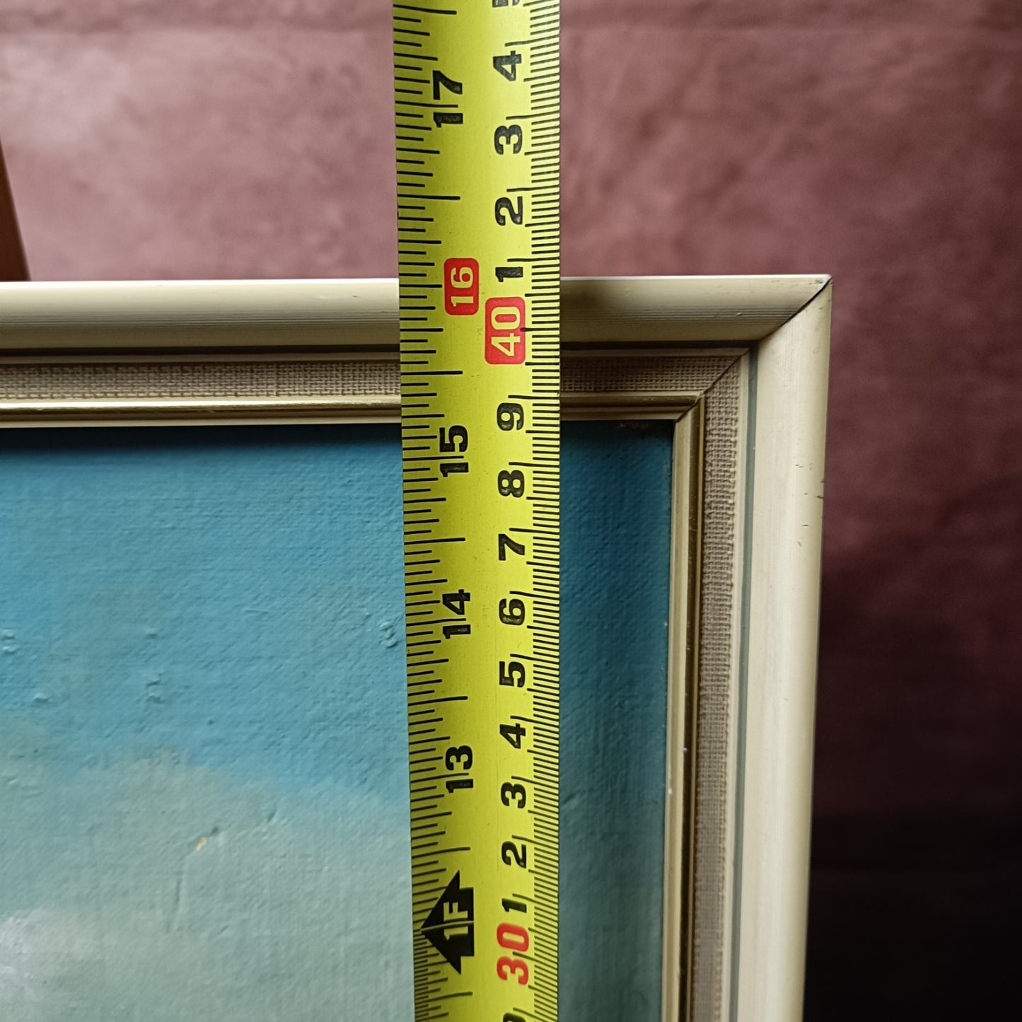 FR WETHERALL Framed Original Oil on Board "Boatyard at Dartmouth"