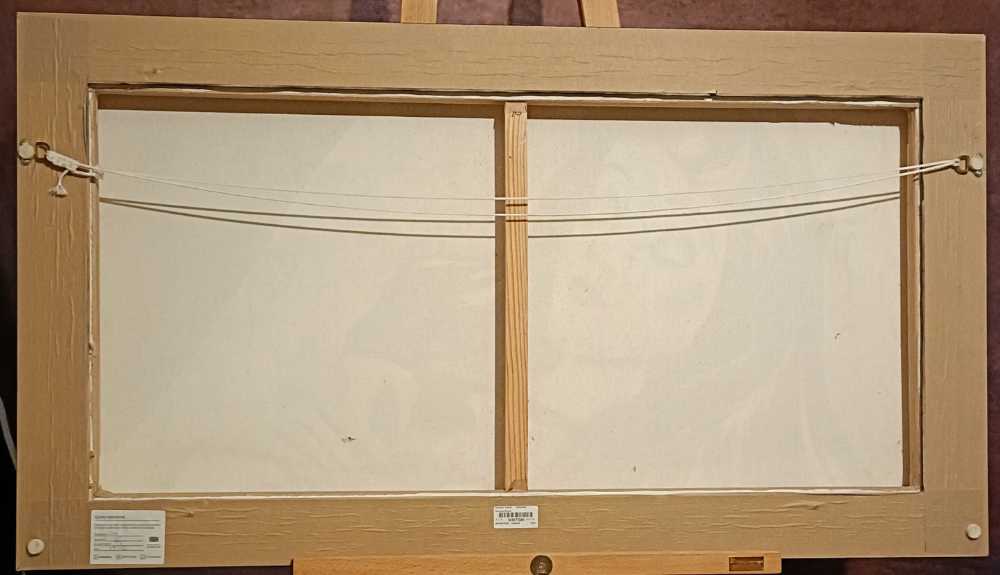 SARAH HOLMES Large Original Oil Painting on Canvas "Sleeping Beauty"