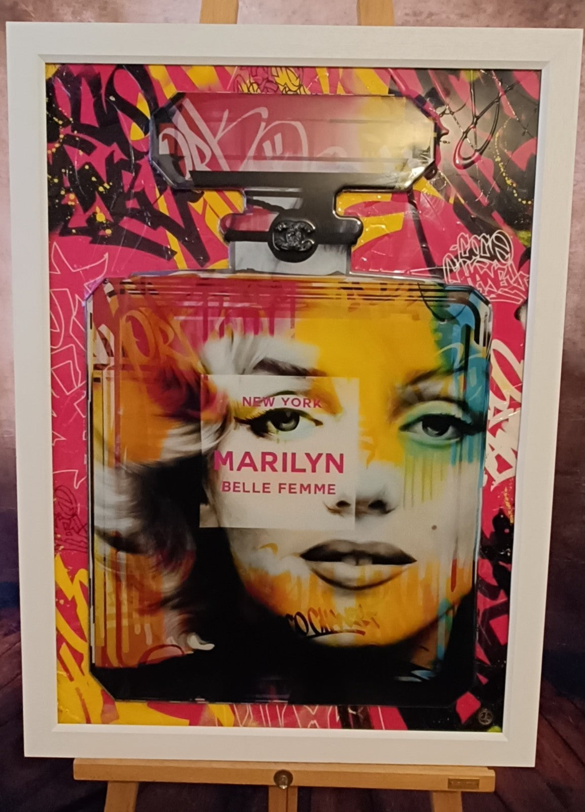 Dan Pearce Limited Edition Mixed Media 83/195 "Scent from Above"