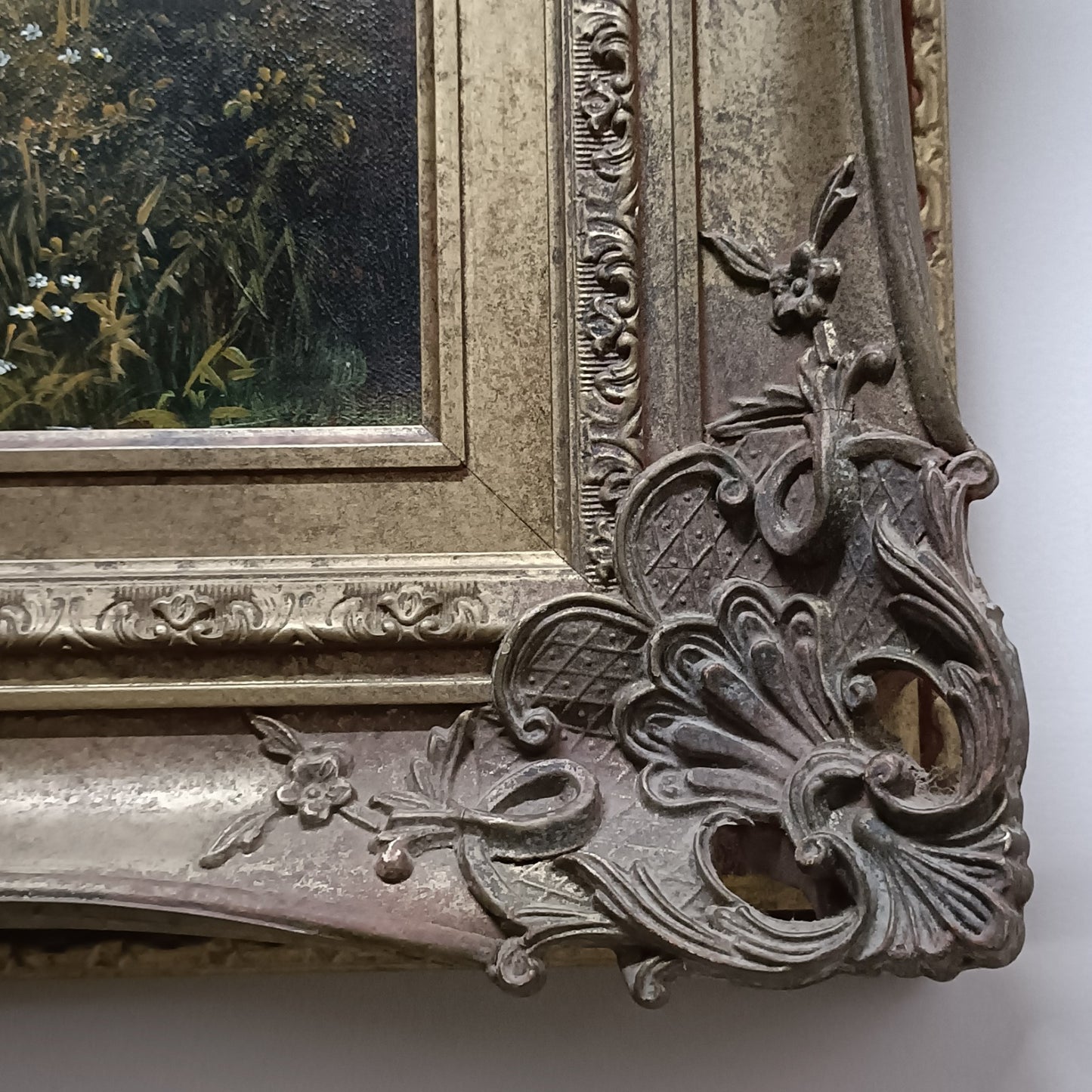 NOËL RIPLEY (b.1944) Signed Framed Original Oil Painting River and Birch Trees