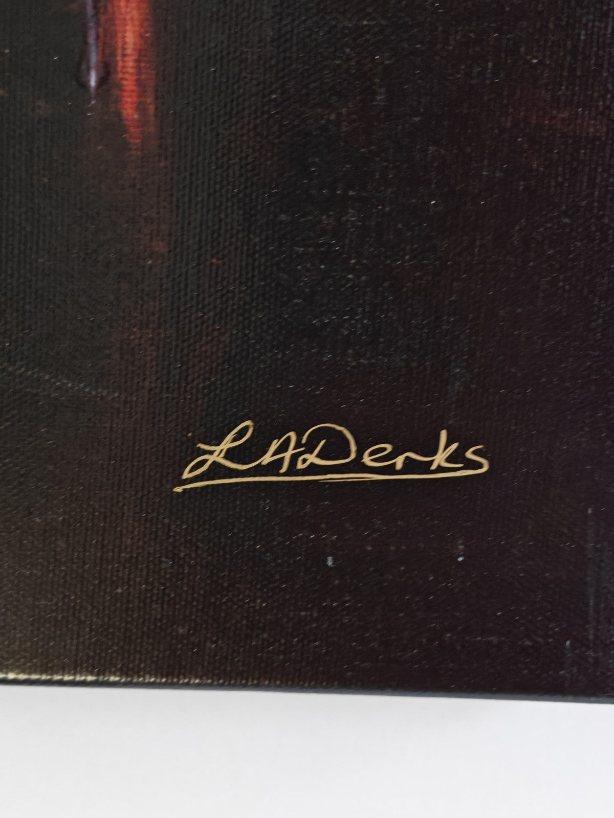 LESLEY ANNE DERKS (1977) Large Limited Edition Canvas "City of tiny lights" 24/95