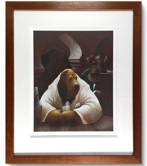 TONY LINSELL Signed Framed Limited Edition Print "Play It Again" 25/295