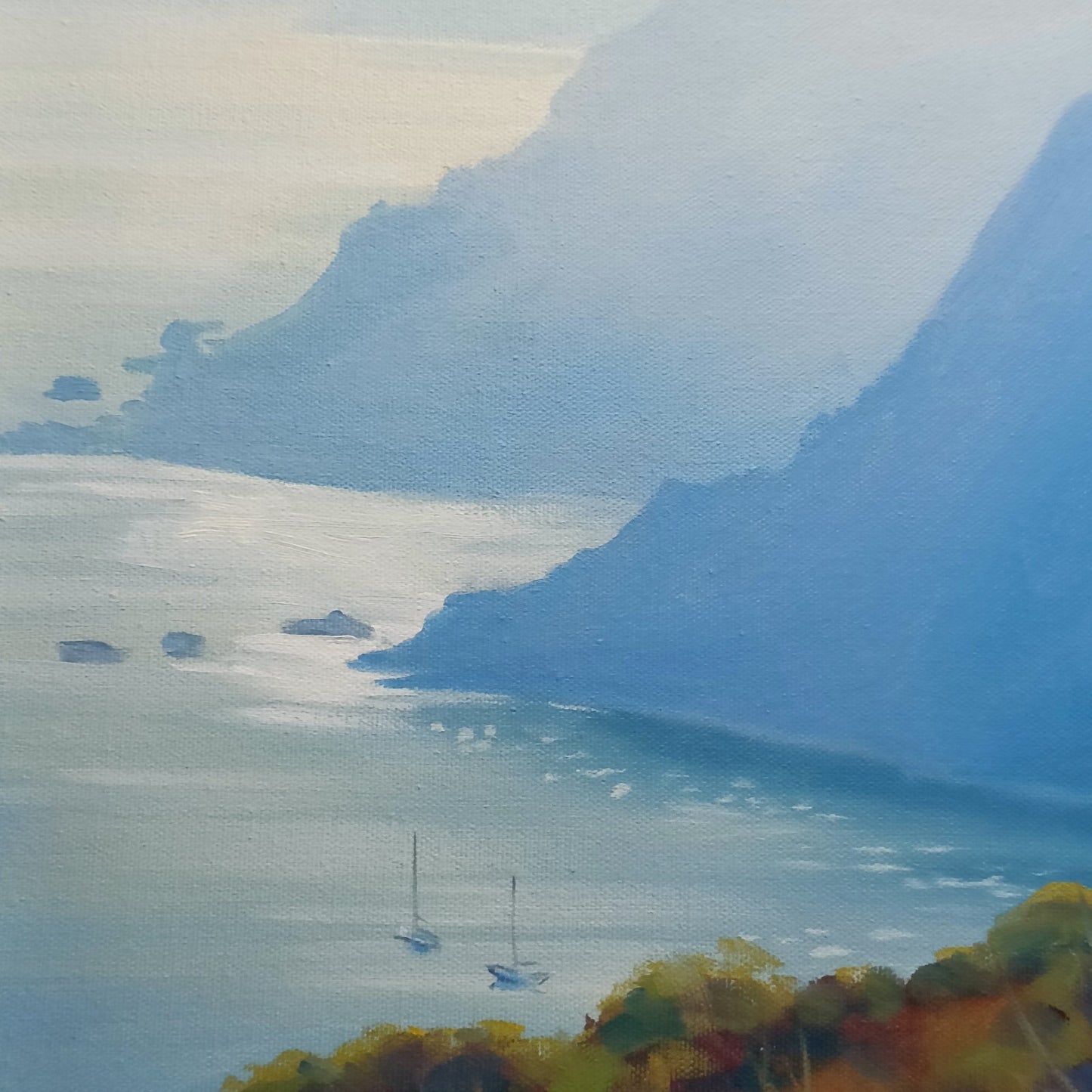 JIM RIDOUT Original Oil on Board “Cap Lardier”