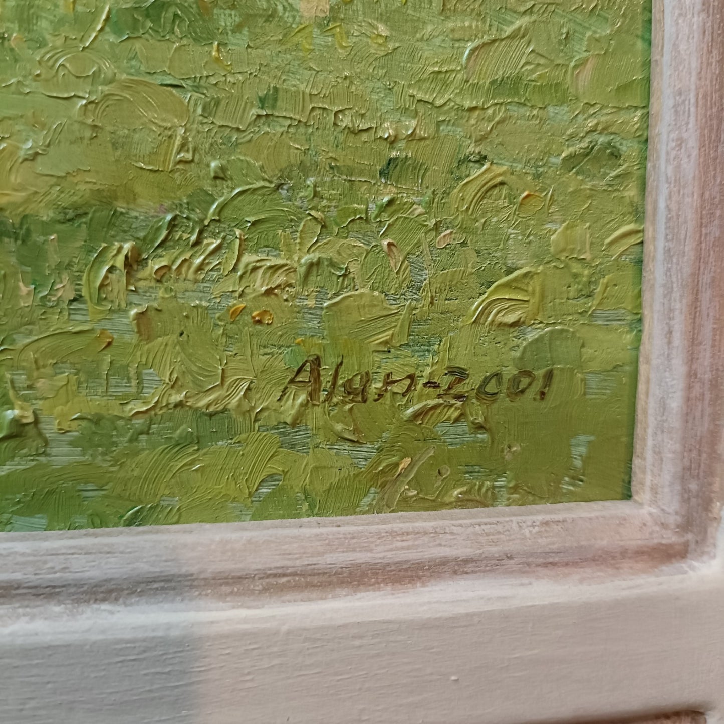 ALAN HOLTBY BROWN Original Oil Painting on board "A Yorkshire Meadow"