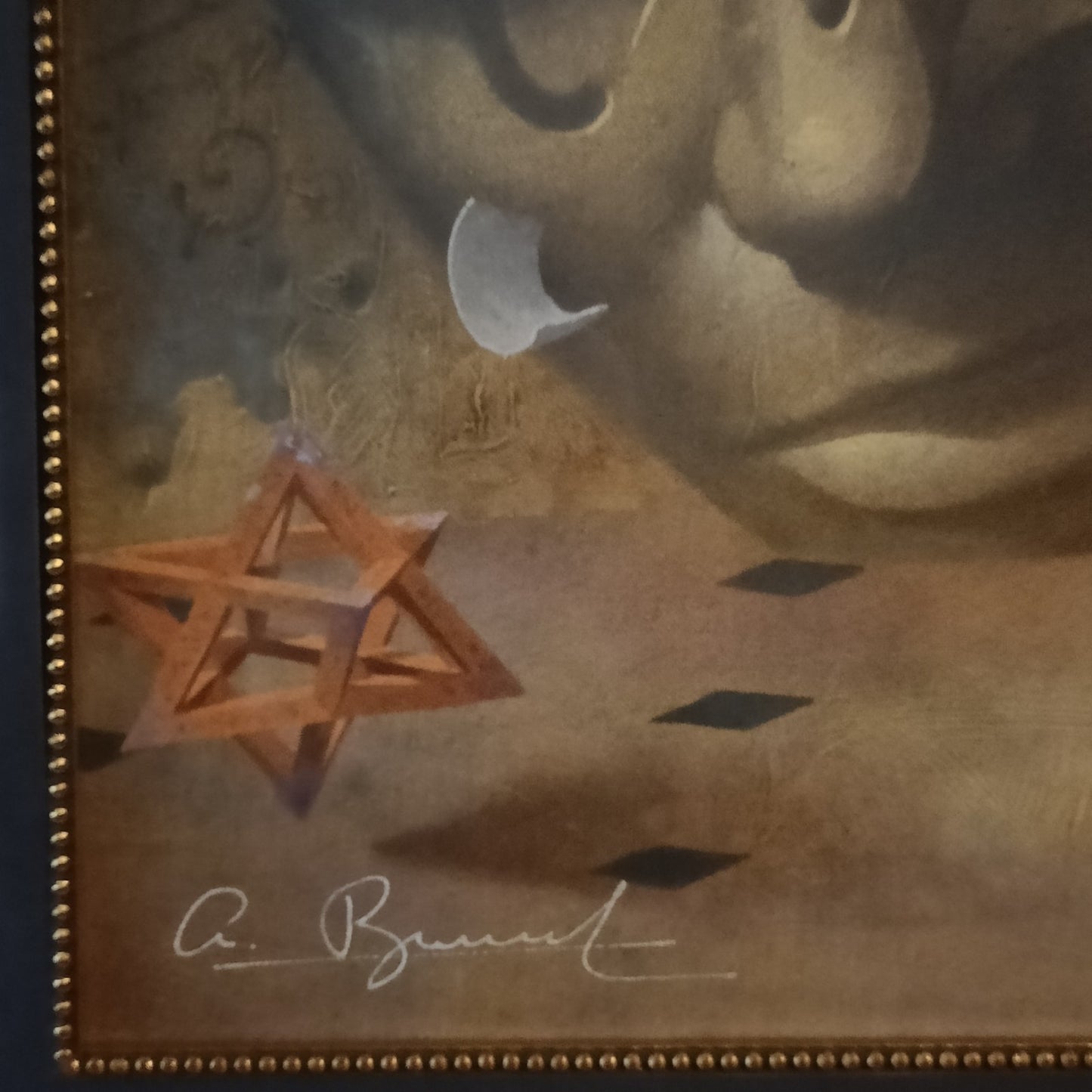 GIL BRUVEL (b.1959) Huge Framed Signed Limited Edition "Remembrance" 6/250