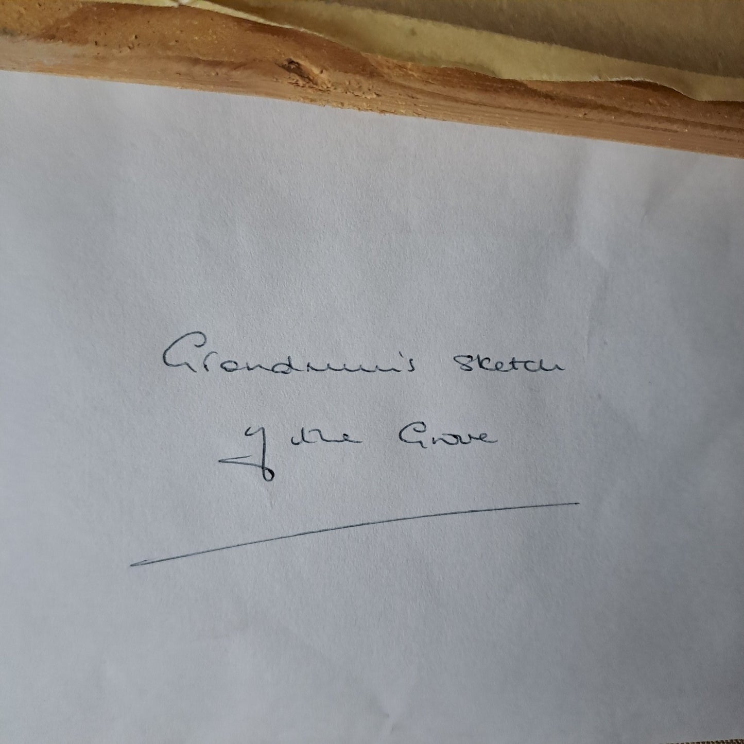 Oil on Canvas "The Grove, Tachbrook Mallory, Leamington Spa"