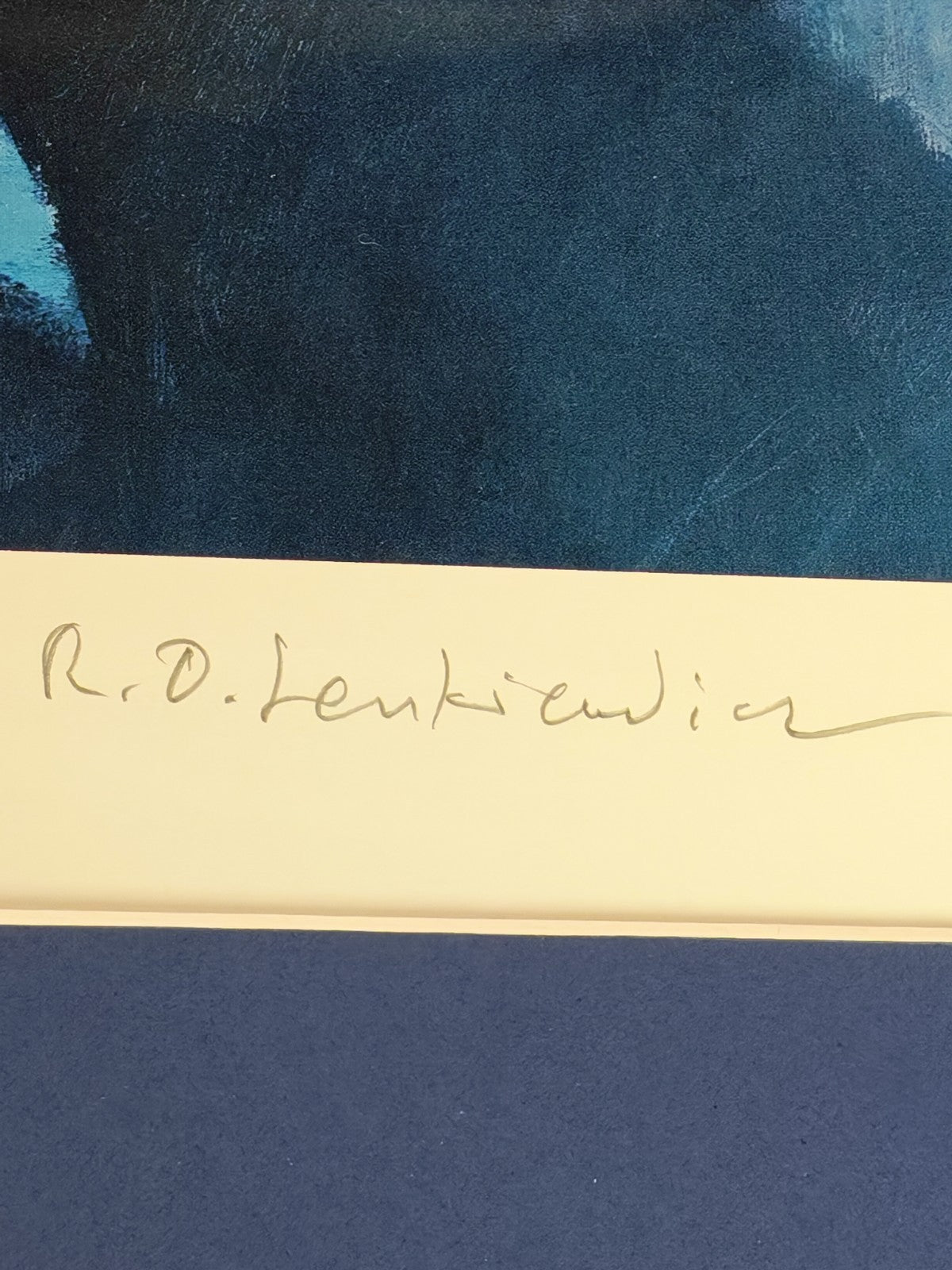 ROBERT LENKIEWICZ Signed Framed Limited Edition "Bella with the Painter" 272/550