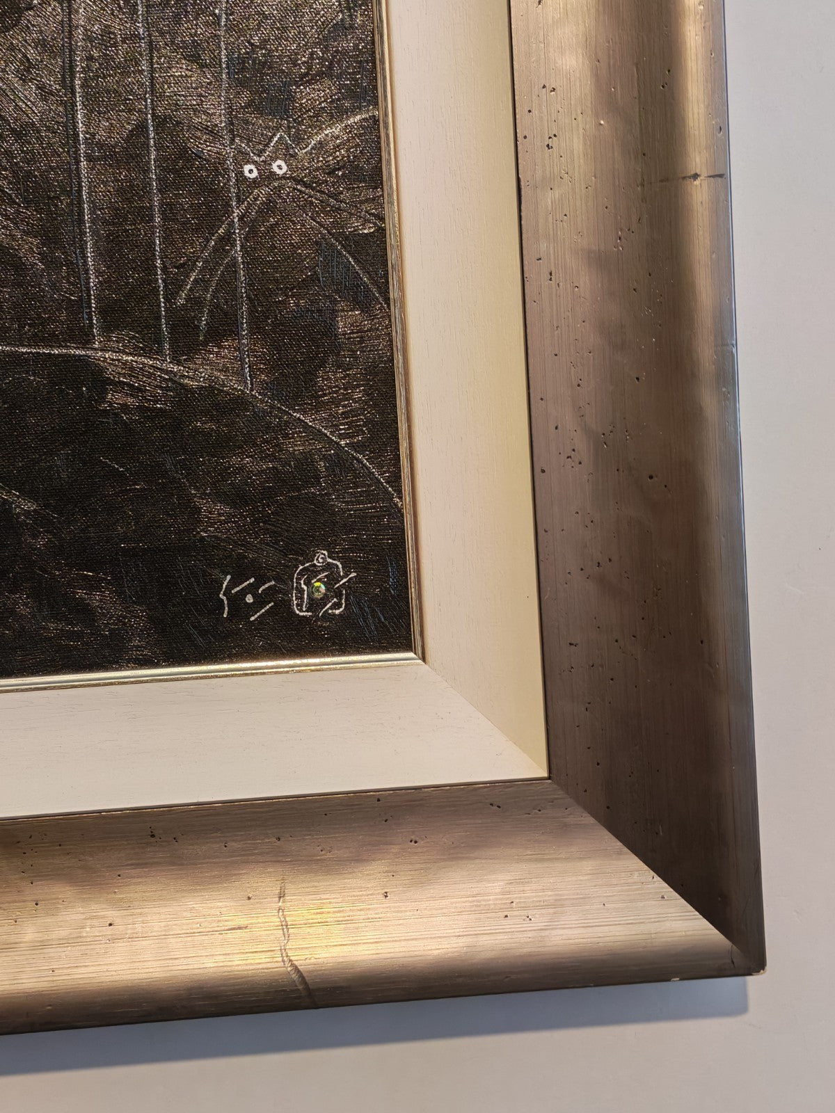 GOVINDER NAZRAN (1964–2008) Framed Signed Limited Edition “Spooks” 59/195