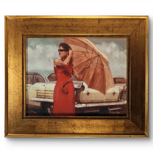 MARK SPAIN "Windswept" Signed Limited Edition Print On Canvas Framed 55/395