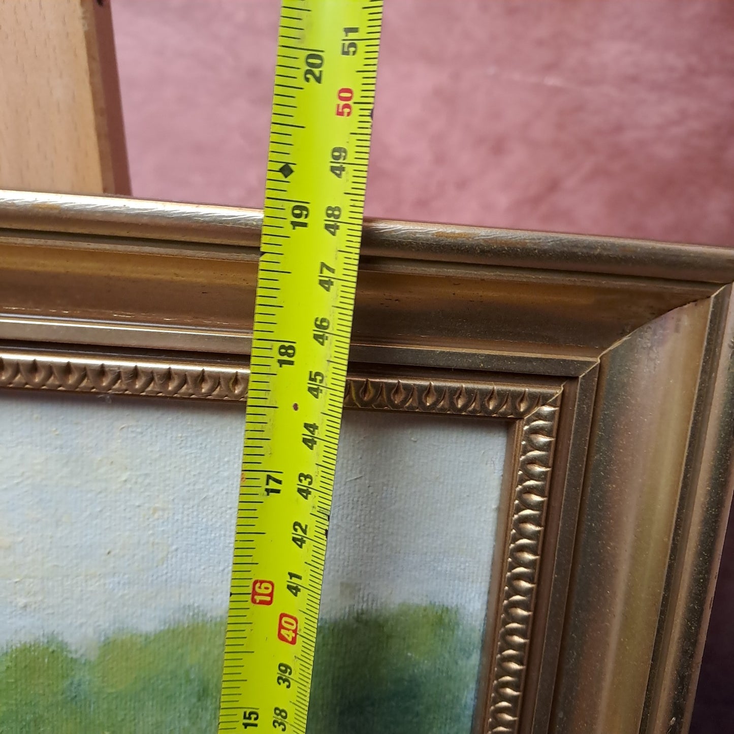 BM NEEDHAM Oil on Canvas "The Grove, Tachbrook Mallory, Leamington Spa"