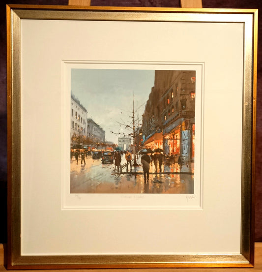 HENDERSON CISZ Signed Limited Edition Print "Champs Elysees" 124/295