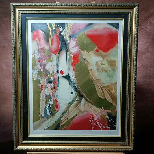 A Pair of Beautiful Abstract Females - Signed Limited Edition Print