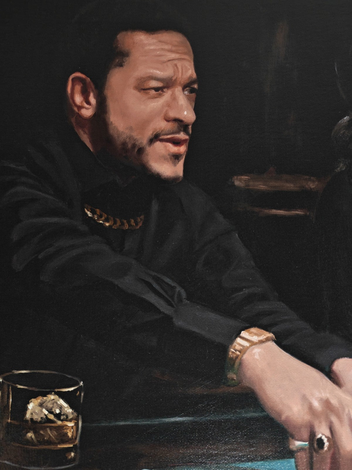 VINCENT KAMP "Antoine’s Last Move" Limited Edition Canvas on Board 88/150
