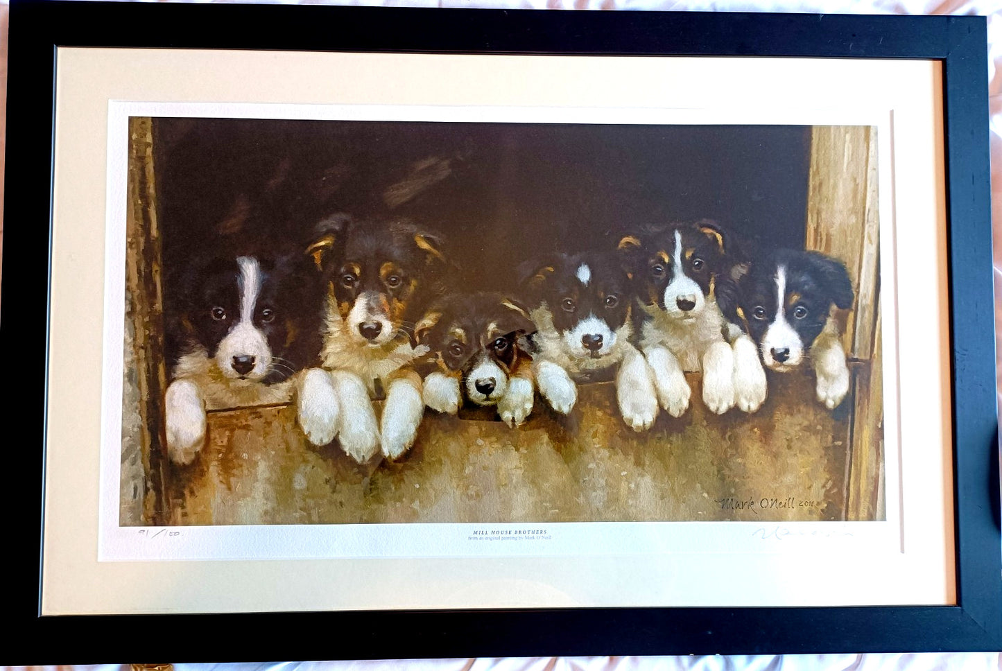MARK O'NEILL  Limited Edition print "Mill house Brothers" 91/100