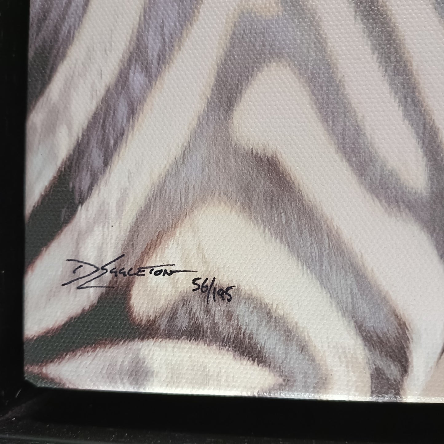 DARRYN EGGLETON (b. 1981) Framed Signed Limited Edition Canvas “Two of a Kind”