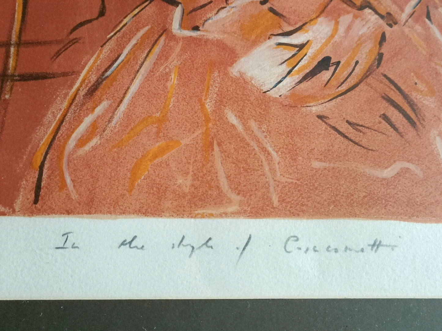 Very Rare DAVID STEIN Signed "In the style of Giacometti" Artist Proof