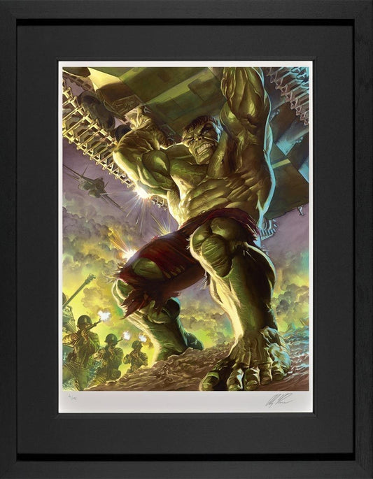 ALEX ROSS Signed Limited Edition Print - Marvel Comics "Immortal Hulk" 26/195