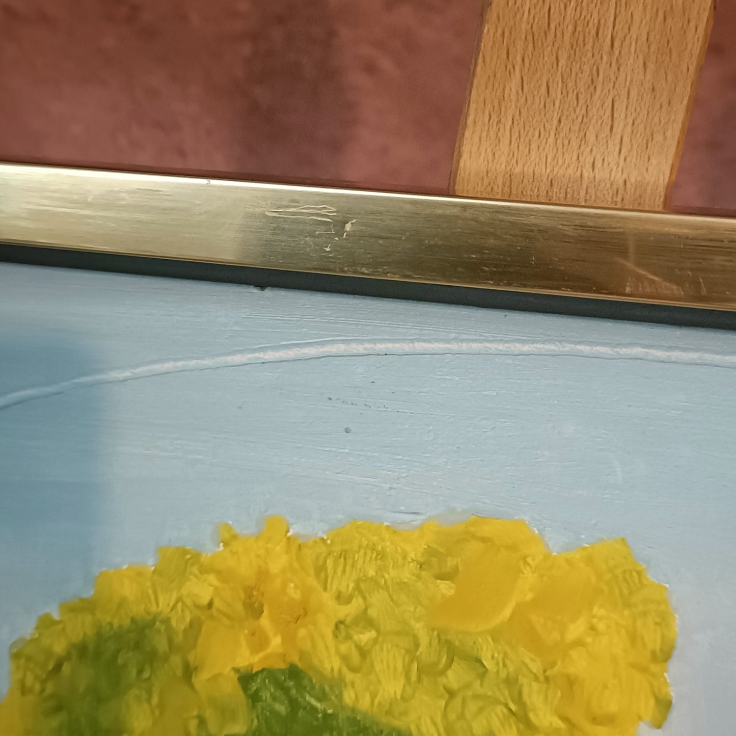 LEWIS MITCHELL (b.1938) Original Oil painting on Board "Two Trees"