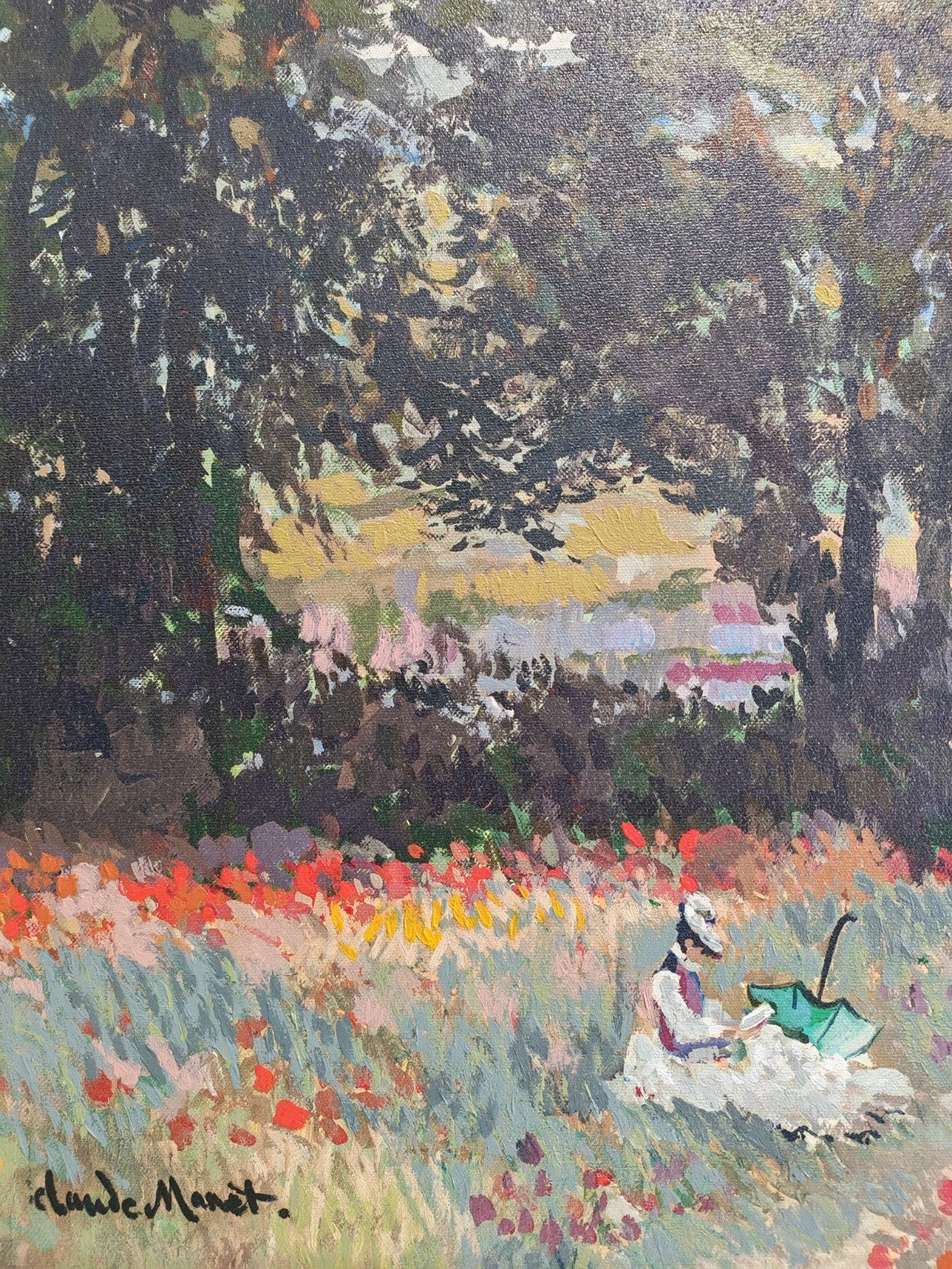 JOHN MYATT (AFTER CLAUDE MONET) Ltd Edition Print “The Coast Beyond Trouville"