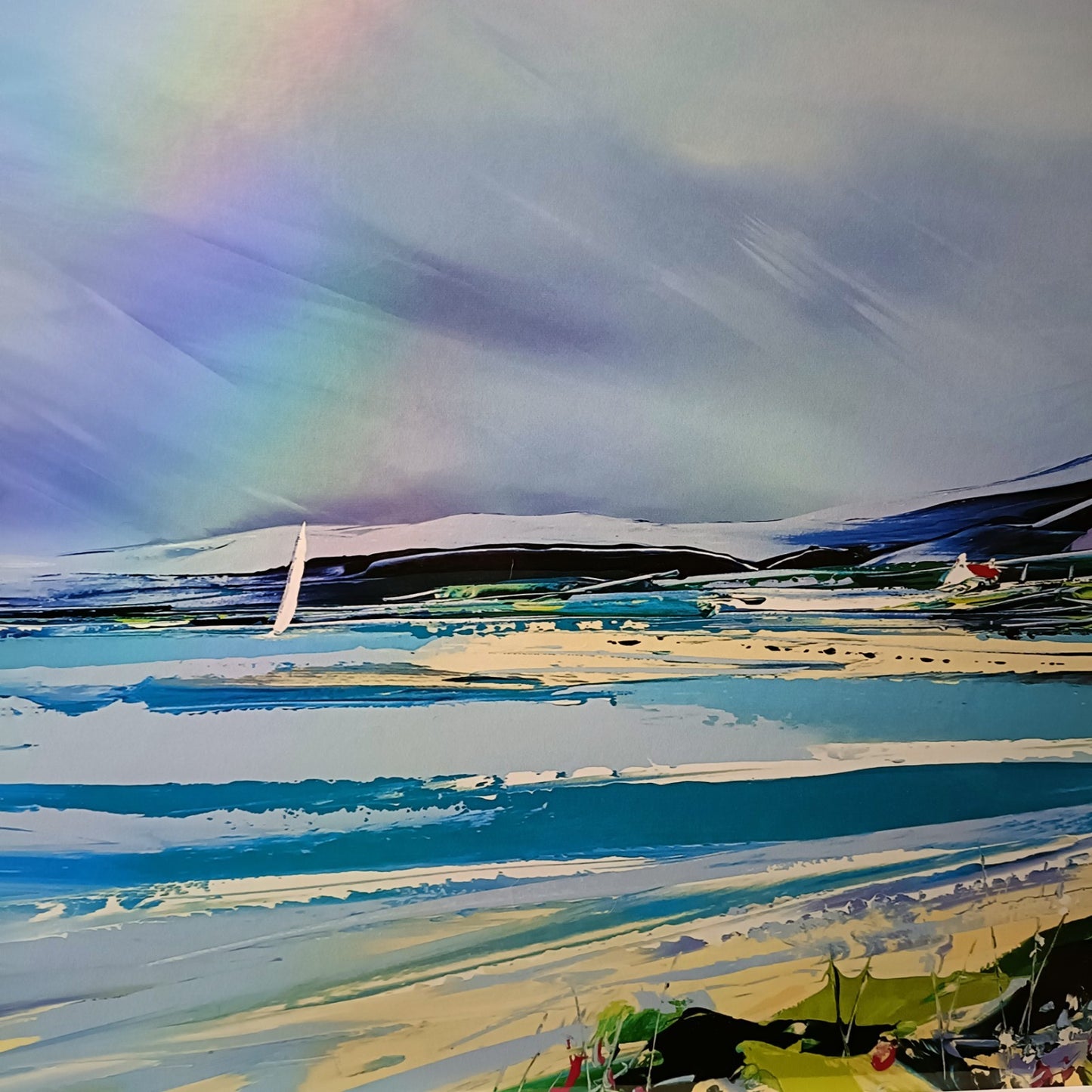 DUNCAN MACGREGOR Signed Limited Edition 55/95 "Between Sea and Sky"