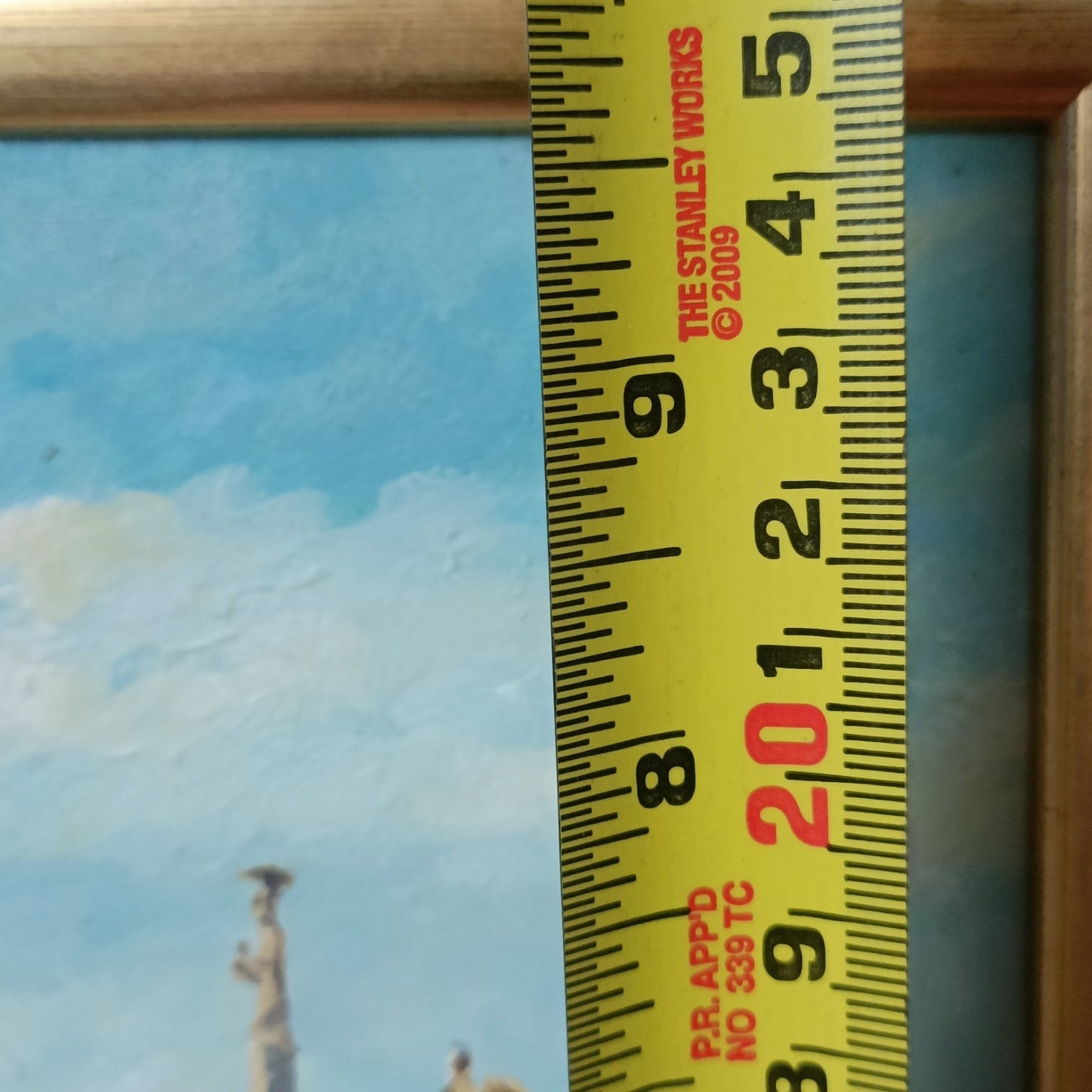 Oil painting - Venice The Rialto Bridge and The Church of S. Giorgio Maggiore