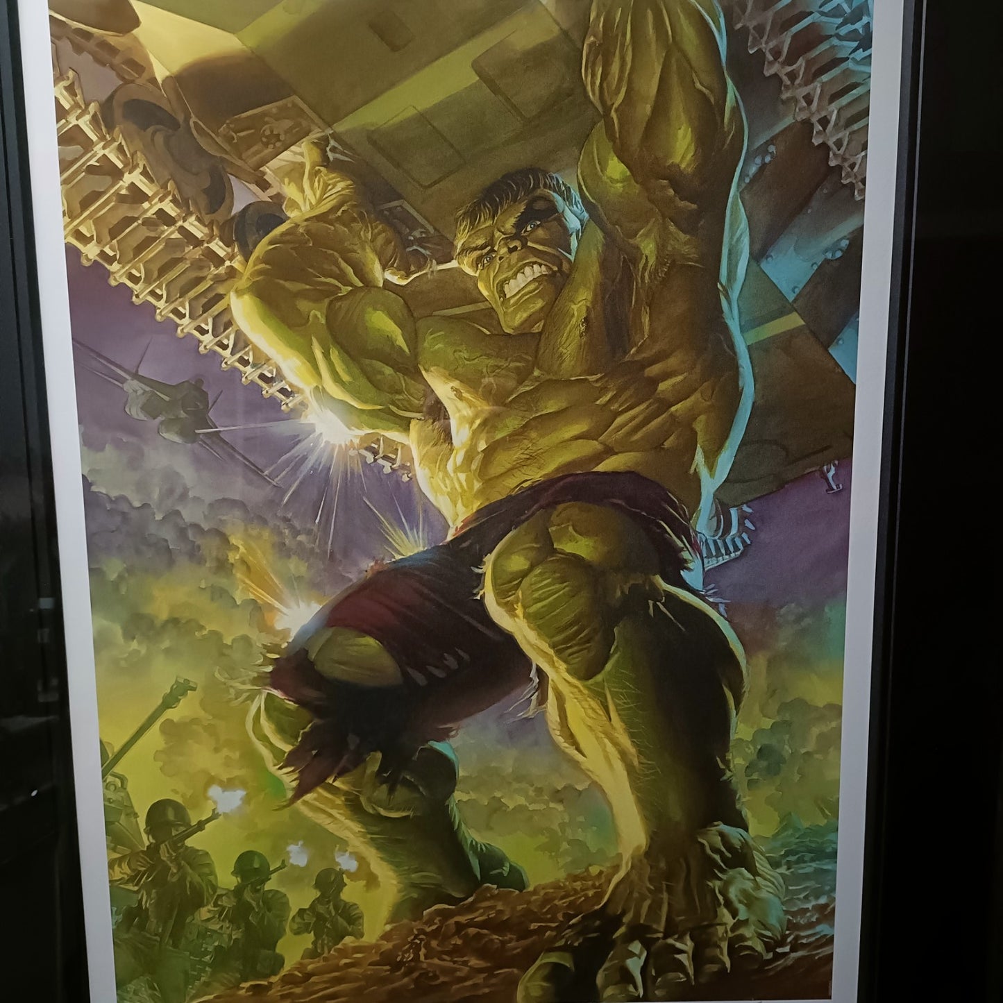 ALEX ROSS Signed Limited Edition Print - Marvel Comics "Immortal Hulk" 26/195