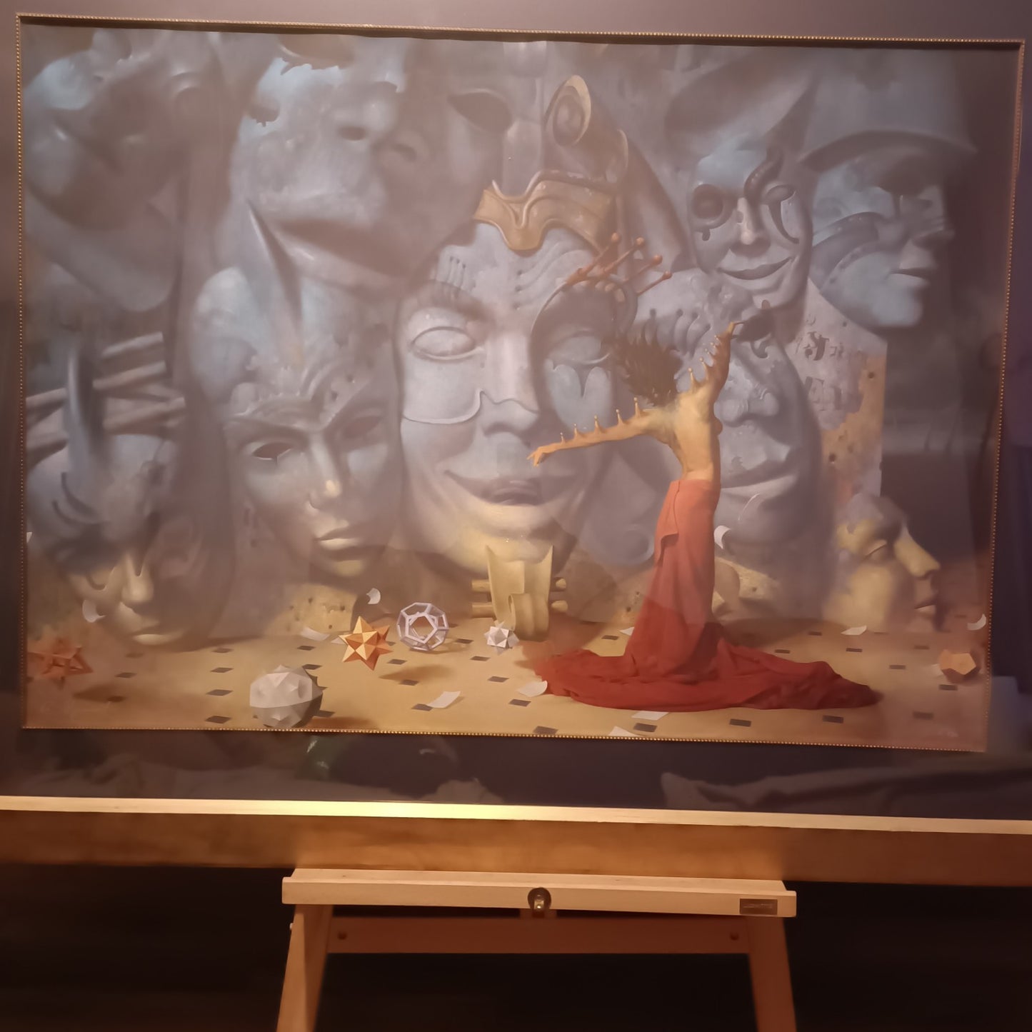 GIL BRUVEL (b.1959) Huge Framed Signed Limited Edition "Remembrance" 6/250