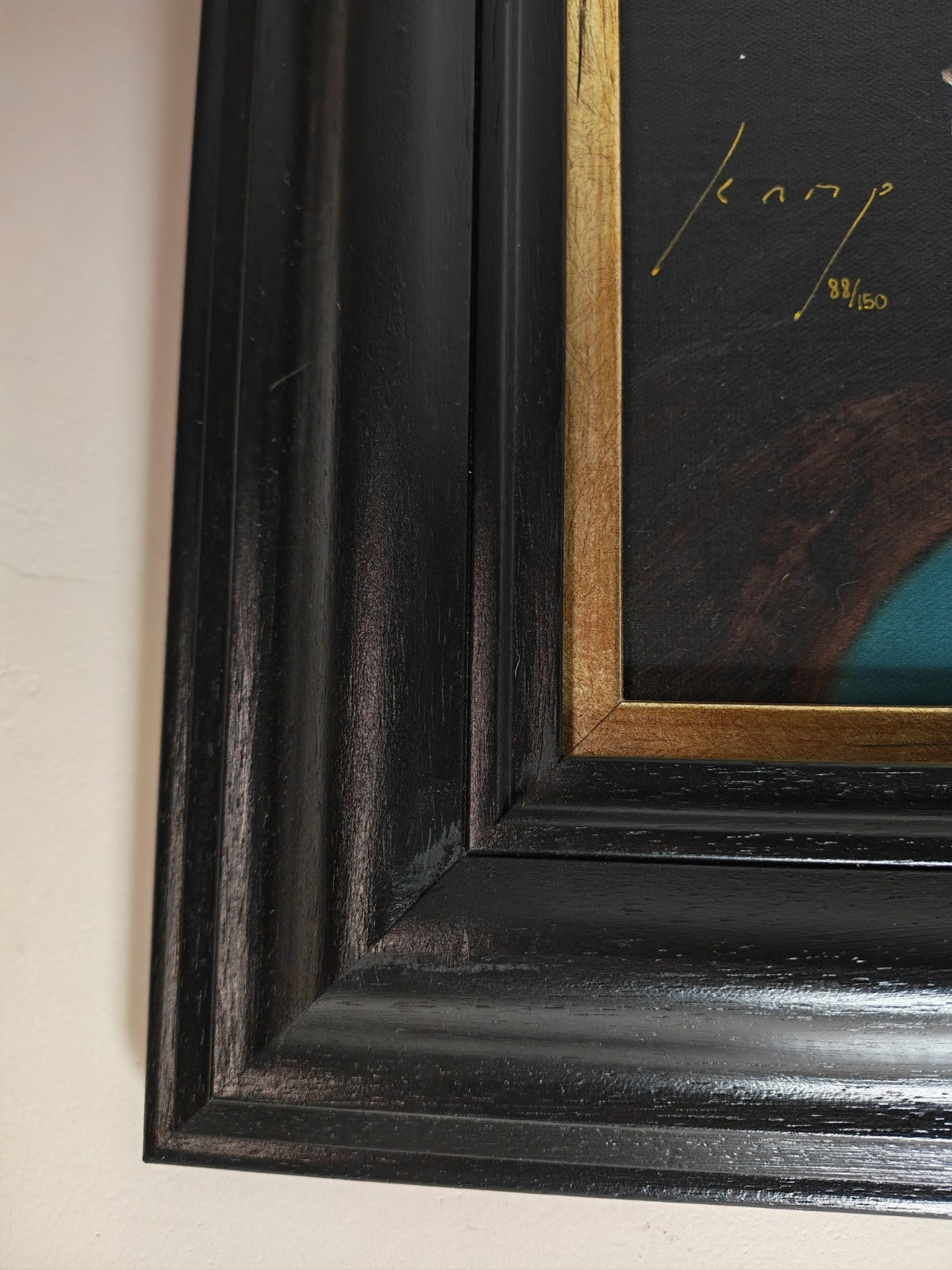 VINCENT KAMP "Antoine’s Last Move" Limited Edition Canvas on Board 88/150