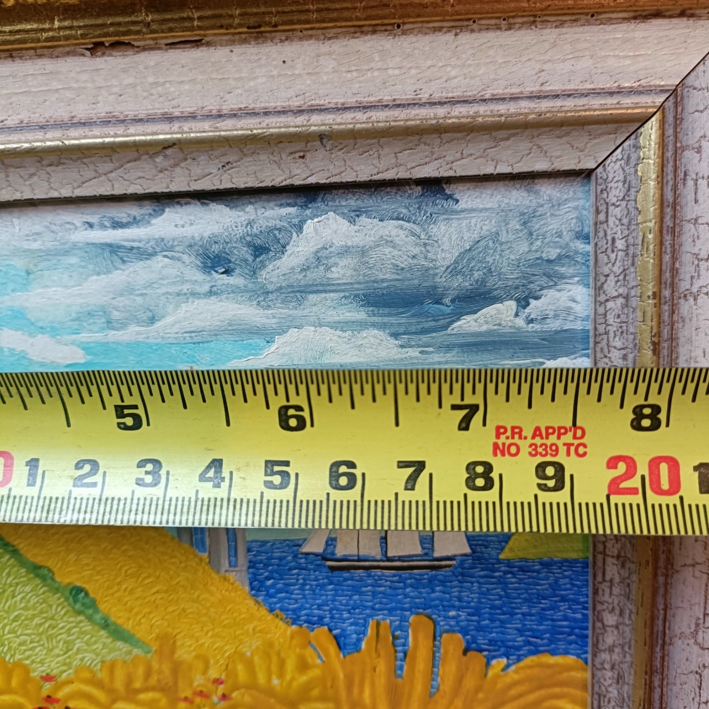 LEWIS MITCHELL (b.1938) Original Oil Painting on Board "No. 183"