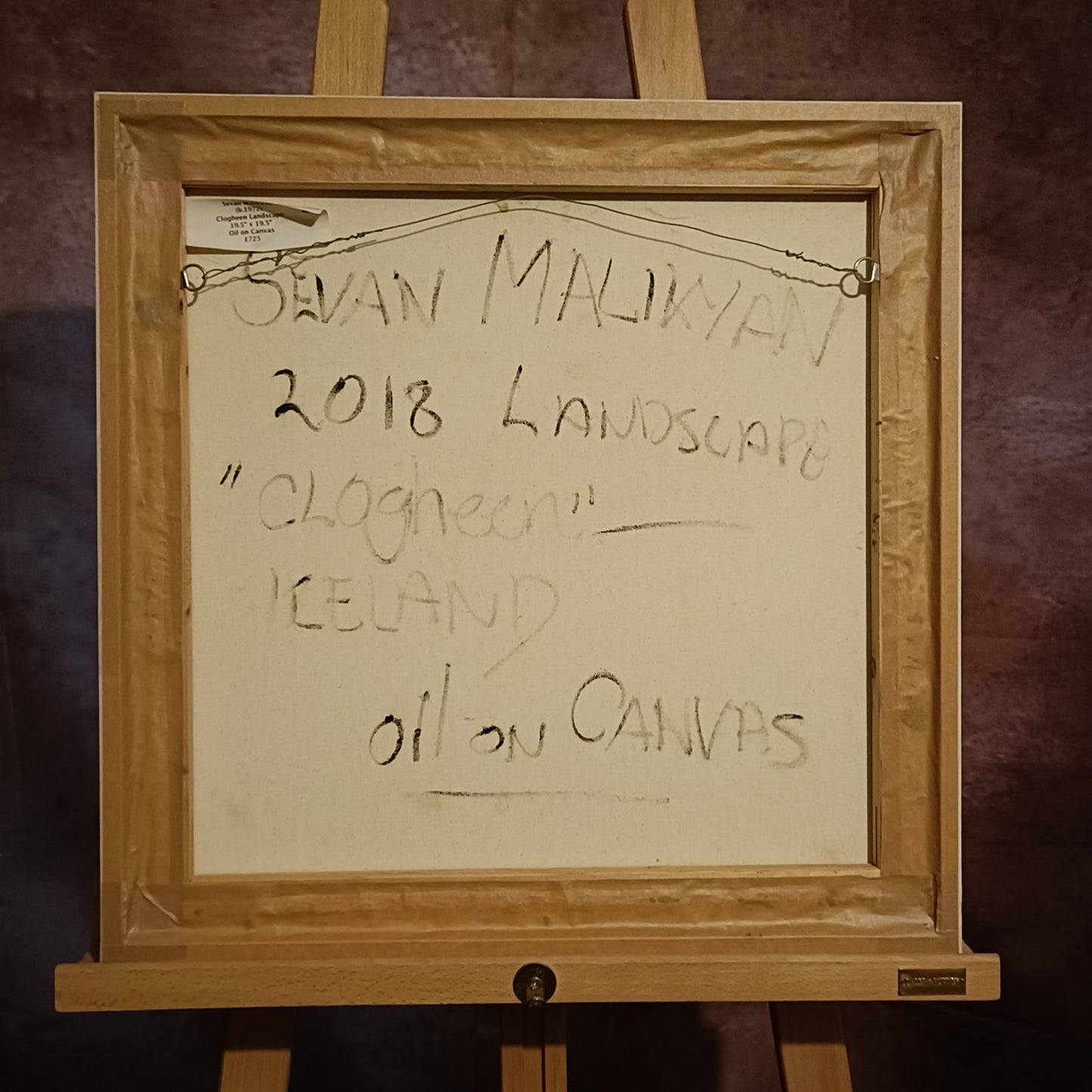 SEVAN MALIKYAN (b.1972) Framed Original oil Painting "Clogheen, Ireland"