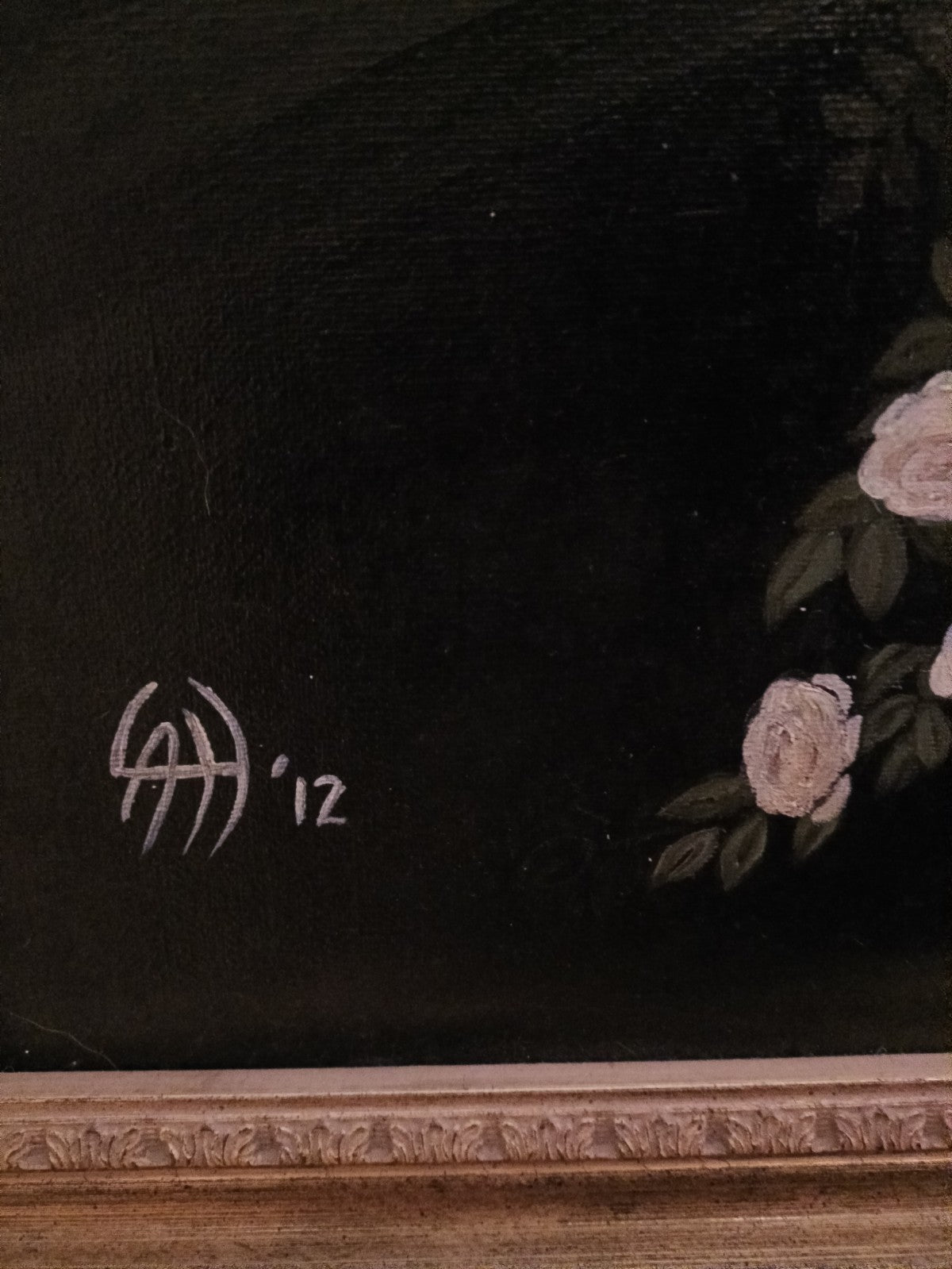 Framed Oil Painting "Portrait of Madame de Pompadour" After François Boucher