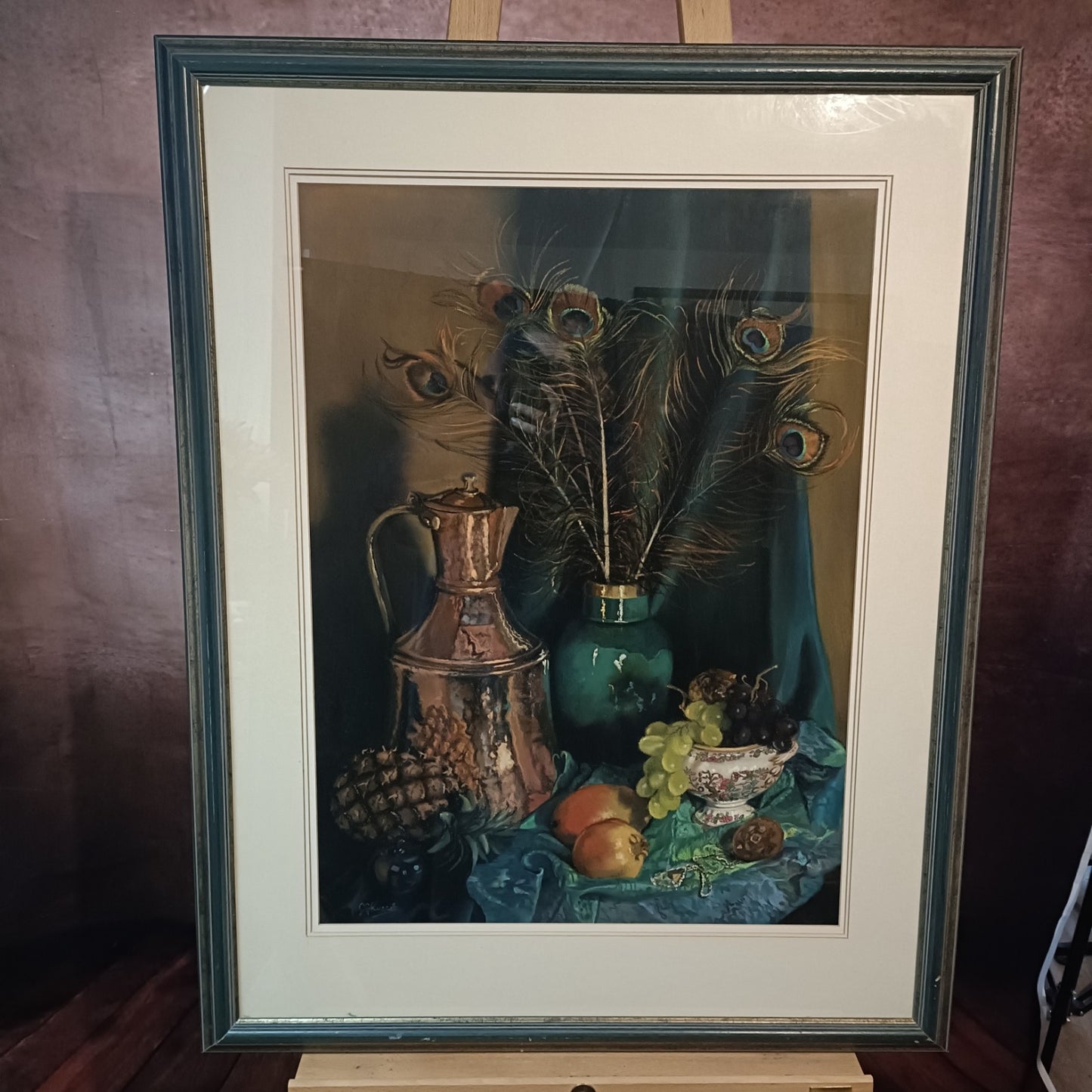 CHRISTINE G RUSSELL (b.1952) Original Pastel Still Life