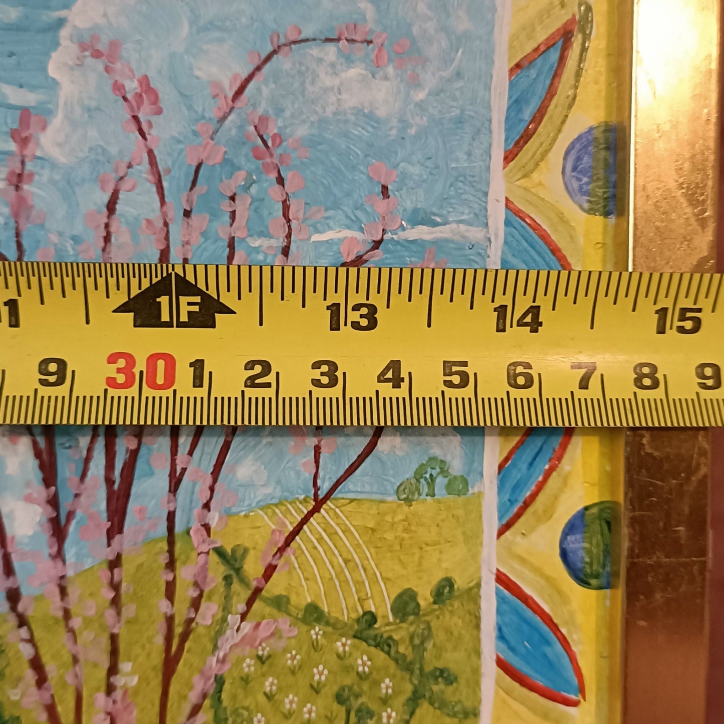 LEWIS MITCHELL (b.1938) Original Oil painting on Board "Monica's Flowers"