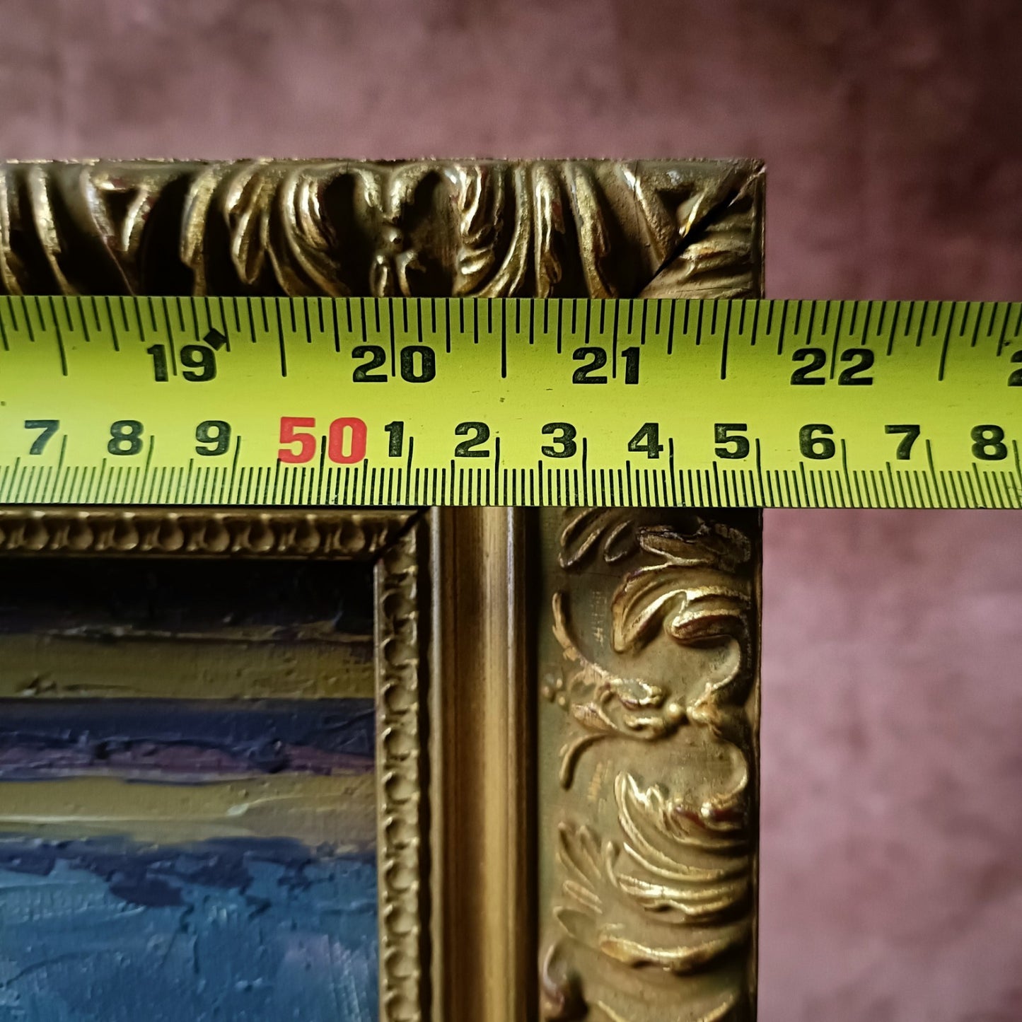 LUIS FERRO MARQUEZ (b.1899)Framed Original Oil Painting Guanajuato Street Scene