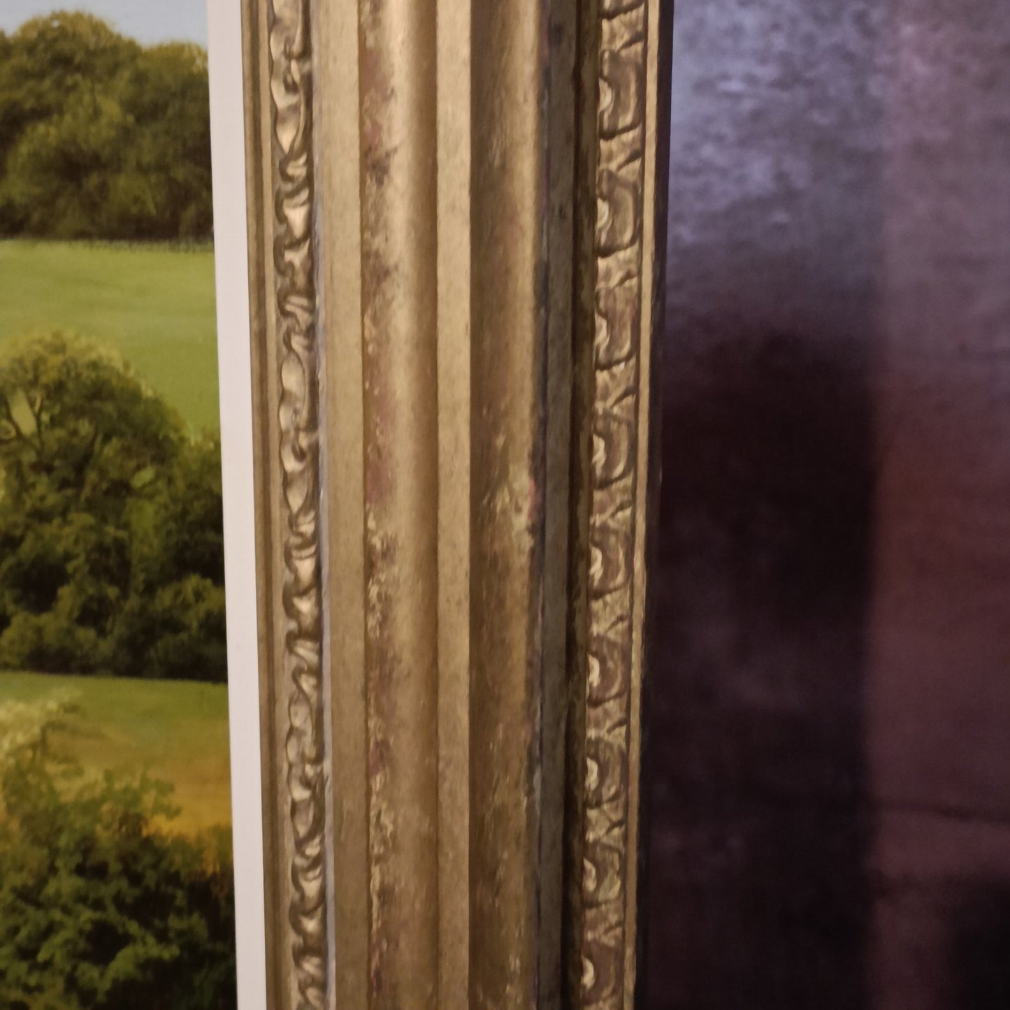 TERENCE GRUNDY (1956-2023) Framed Oil Painting "Walk on the Downs"