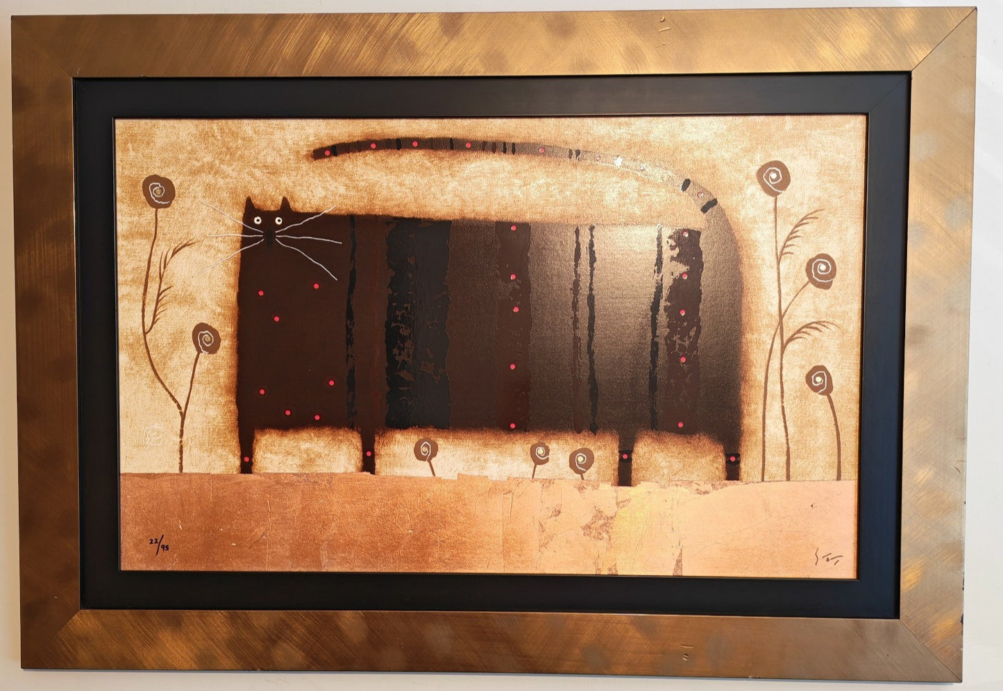 GOVINDER NAZRAN (1964–2008) Signed Limited Edition “Ruby Tuesday" 22/95