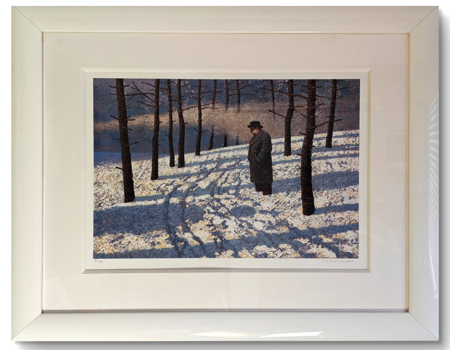 MARK EDWARDS (b.1967) Framed Signed Giclée “The Man with the Balloon” 82/150