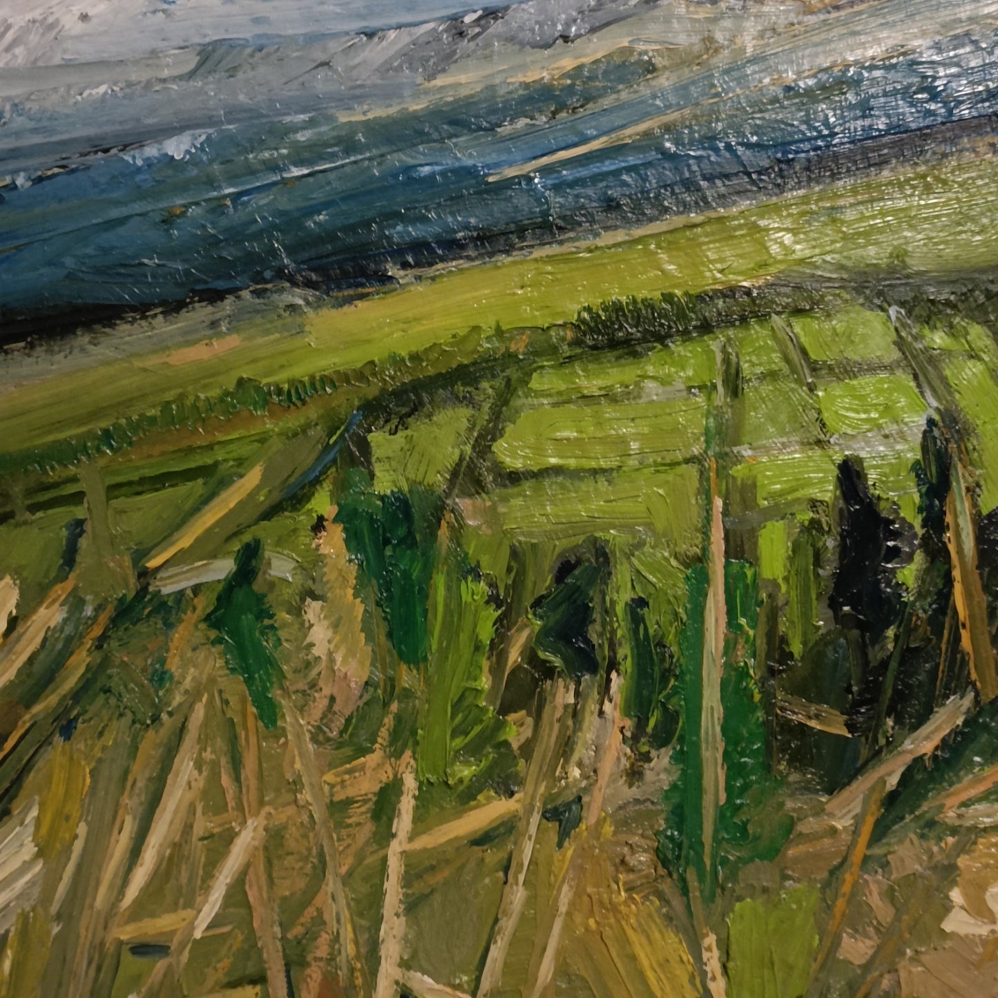 SEVAN MALIKYAN (b.1972) Framed Original oil Painting "Clogheen, Ireland"