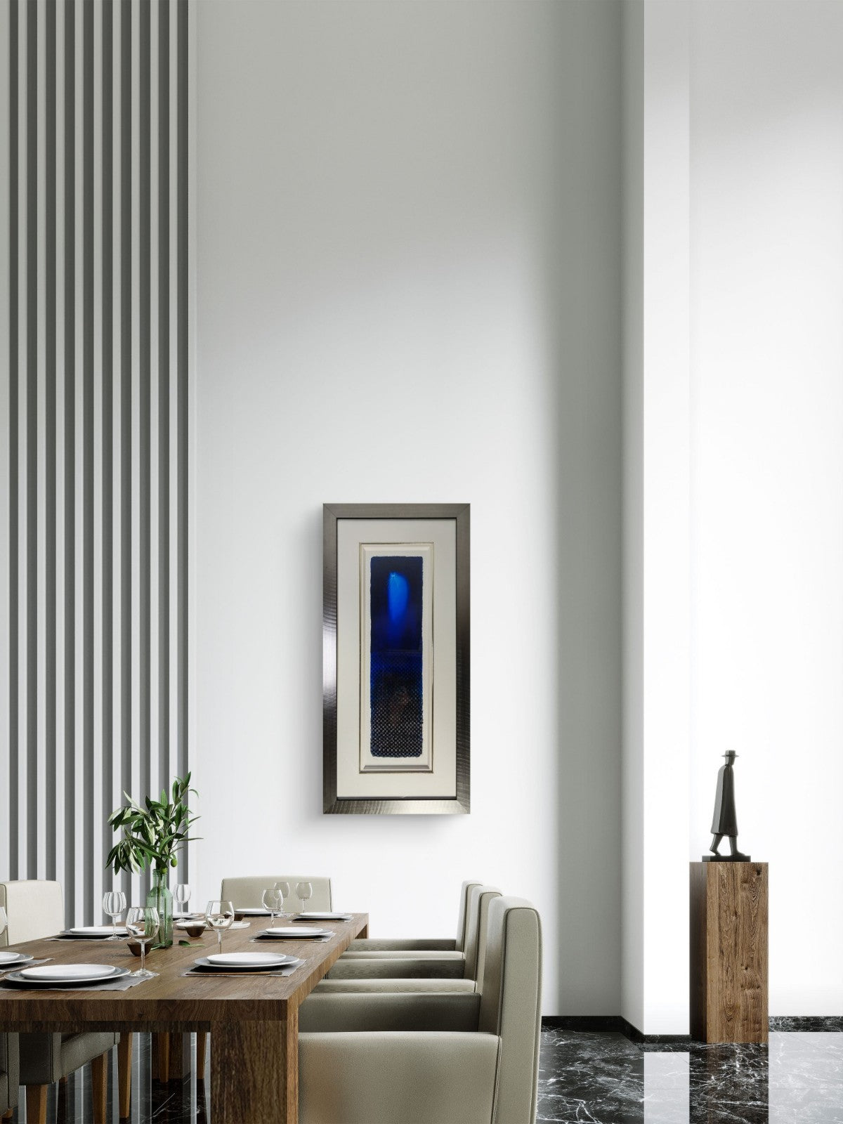 GOVINDER NAZRAN "Lonely" Signed Framed Limited Edition Print 181/195