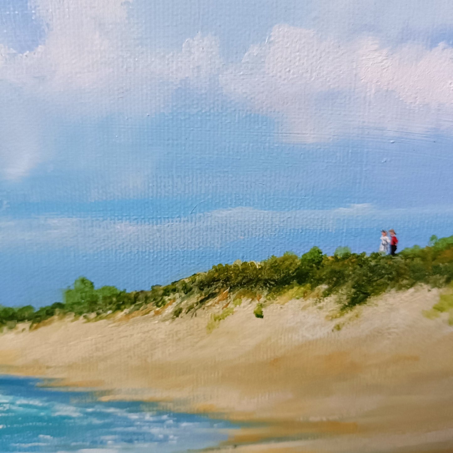 JOHN CORBRIDGE Framed Original Oil Painting Seascape