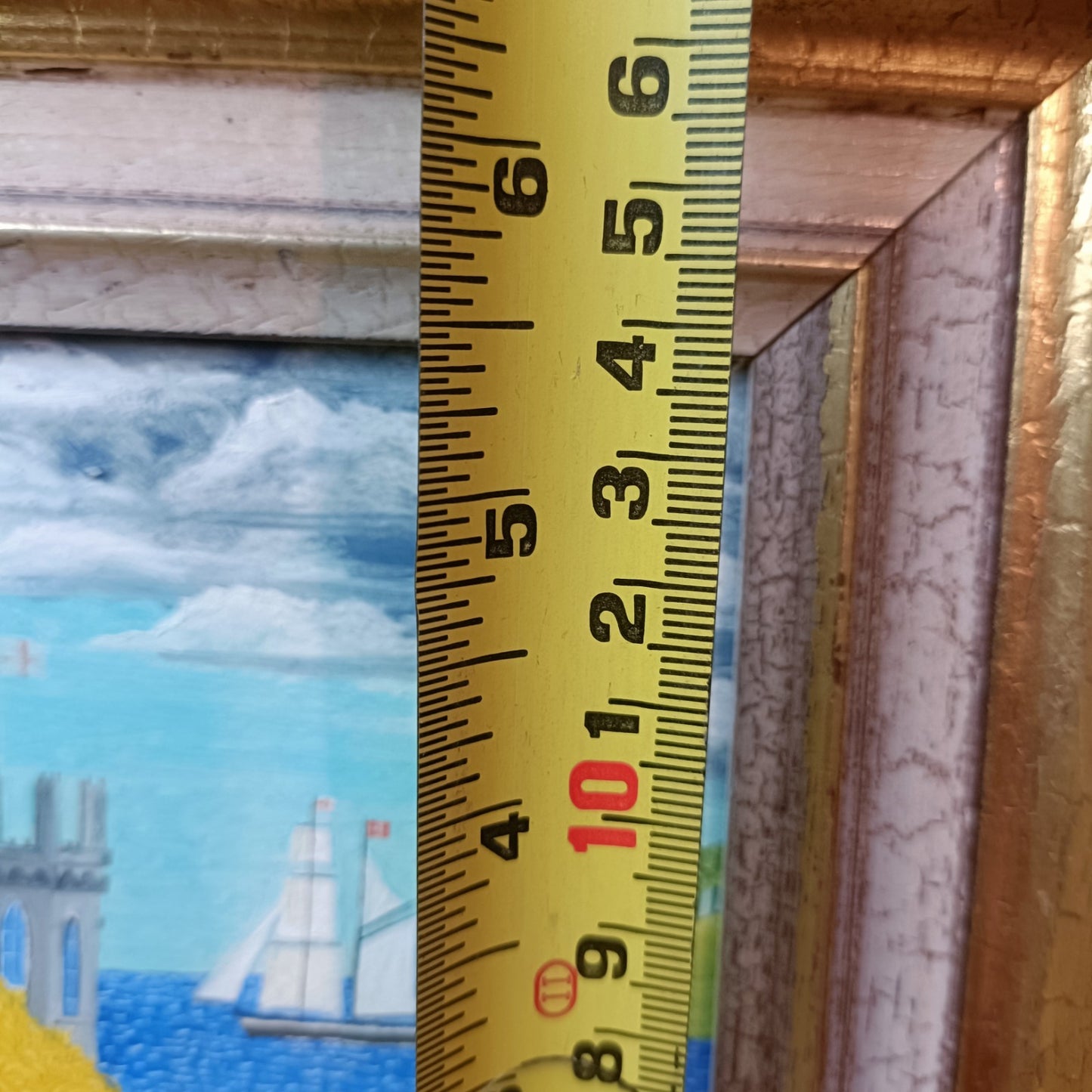 LEWIS MITCHELL (b.1938) Original Oil Painting on Board "No. 183"