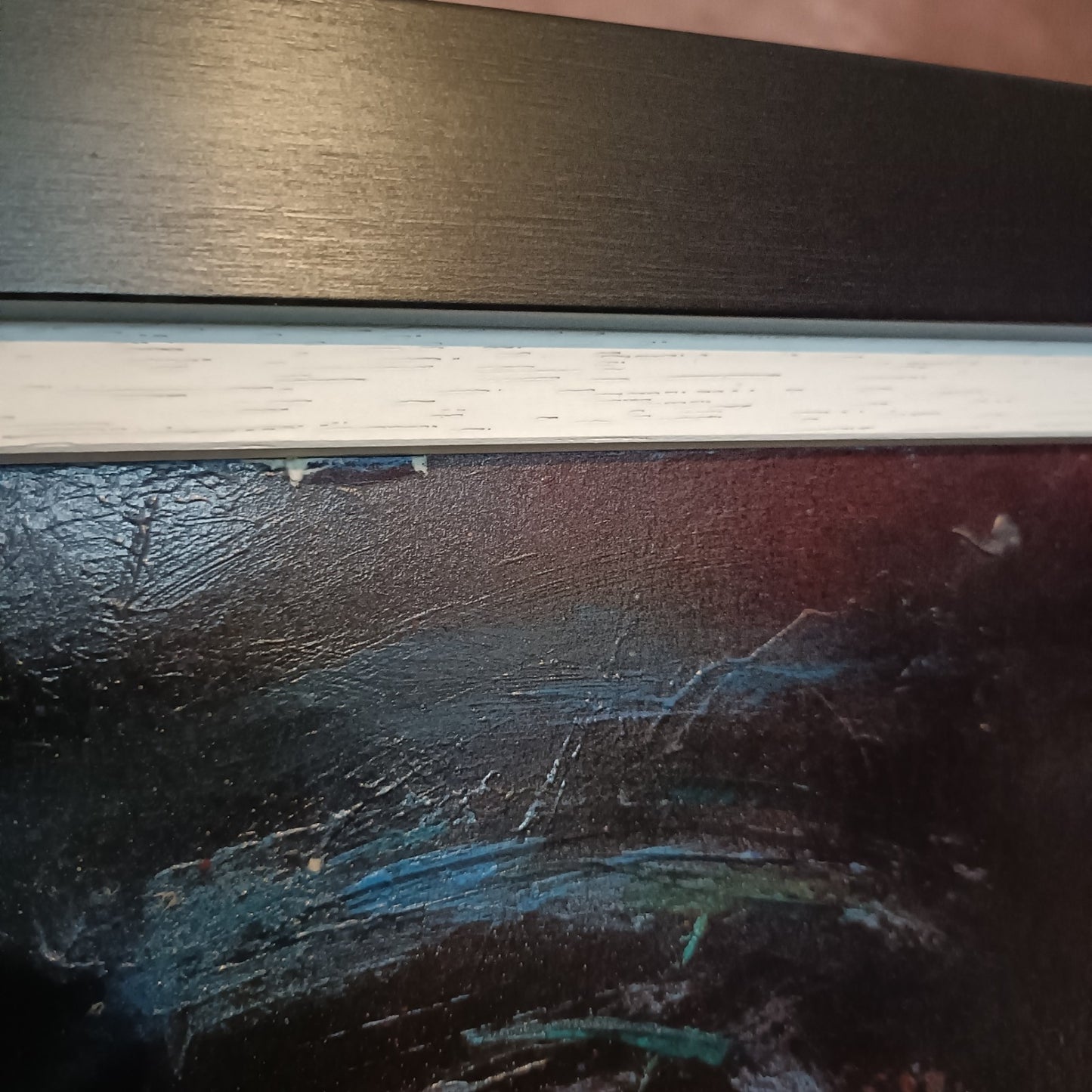 DAVID WILDE (1913–1978) Framed Original 3D Acrylic Painting "Homage to Franz Marc"