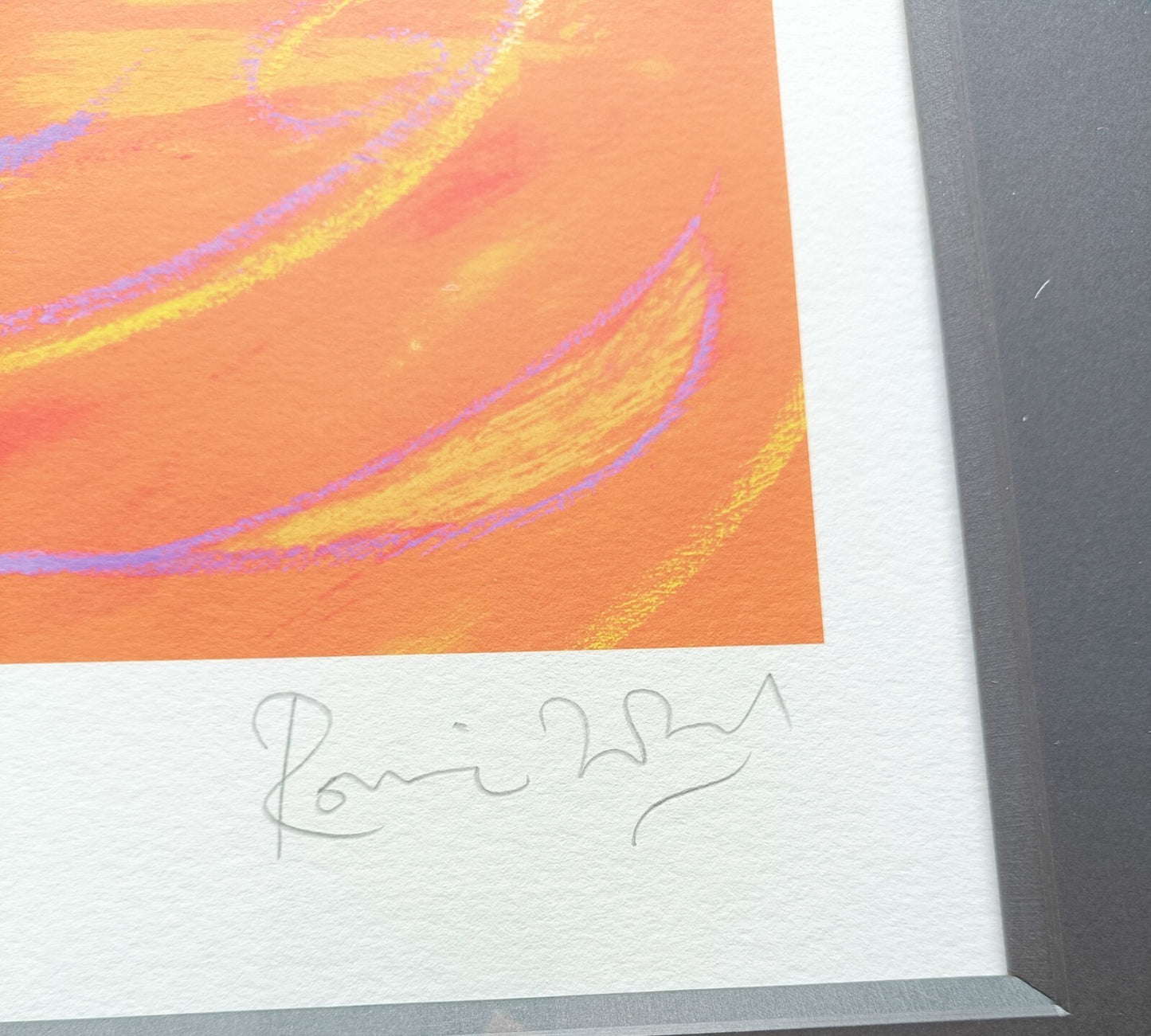 RONNIE WOOD Limited Edition Print 'The Famous Flames - Hi Hat' + COA 88/195