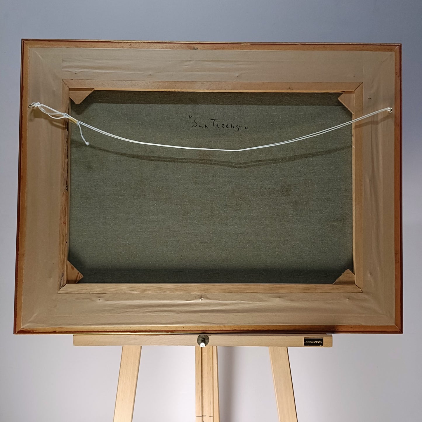 DOMENICO TOSETTO Signed Framed Original Oil Painting “San Terenzo”