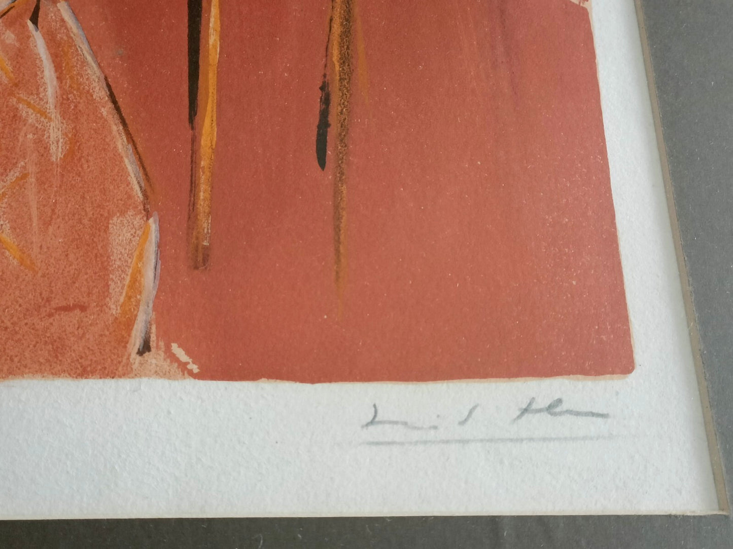 Very Rare DAVID STEIN Signed "In the style of Giacometti" Artist Proof