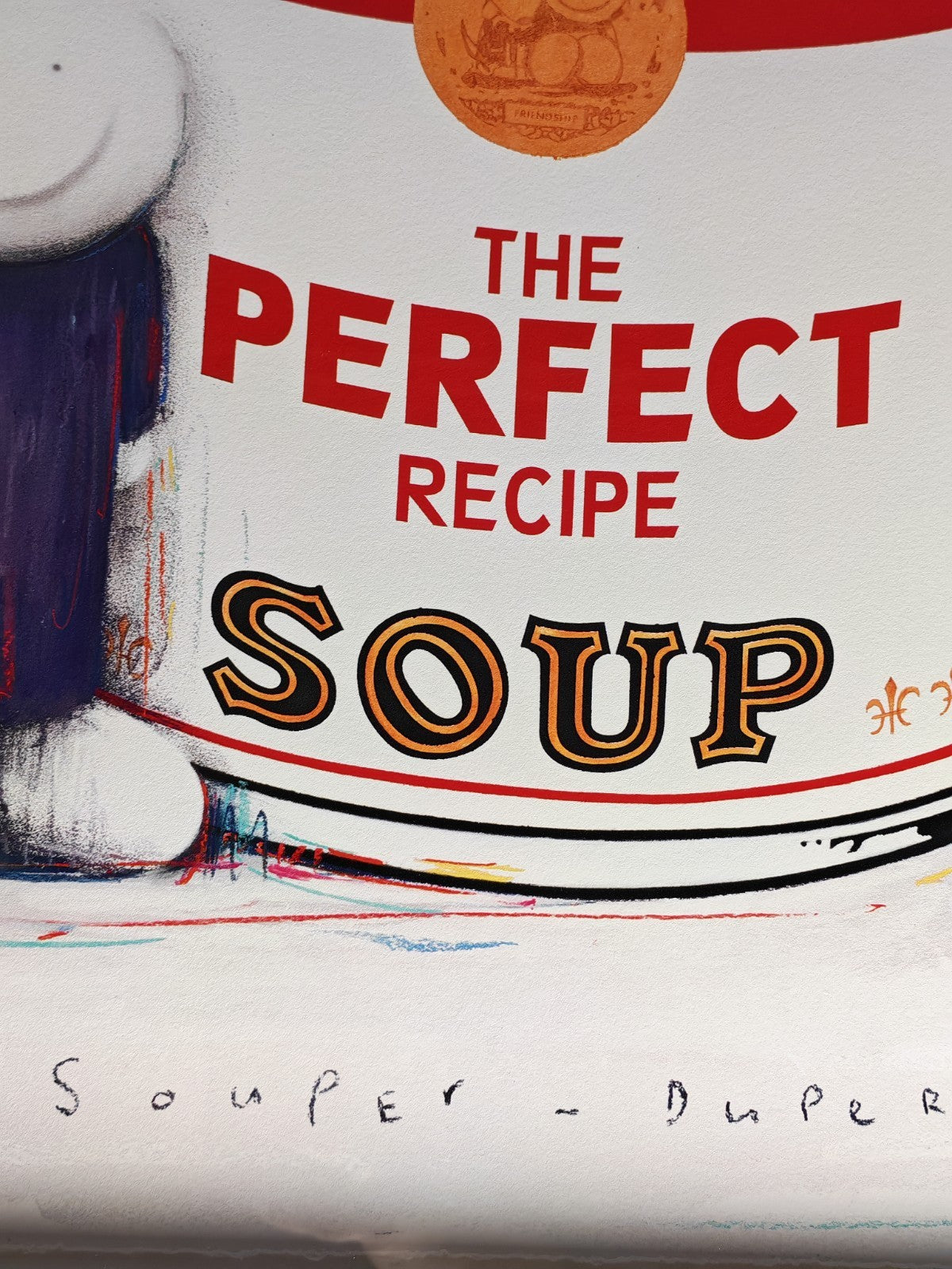 DOUG HYDE "Souper Duper" Signed Limited Edition Print 68/295