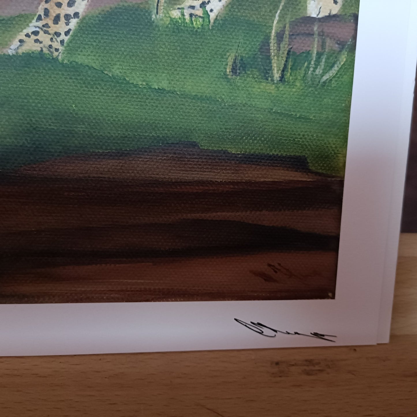 Signed Limited Edition Print "Savannah"