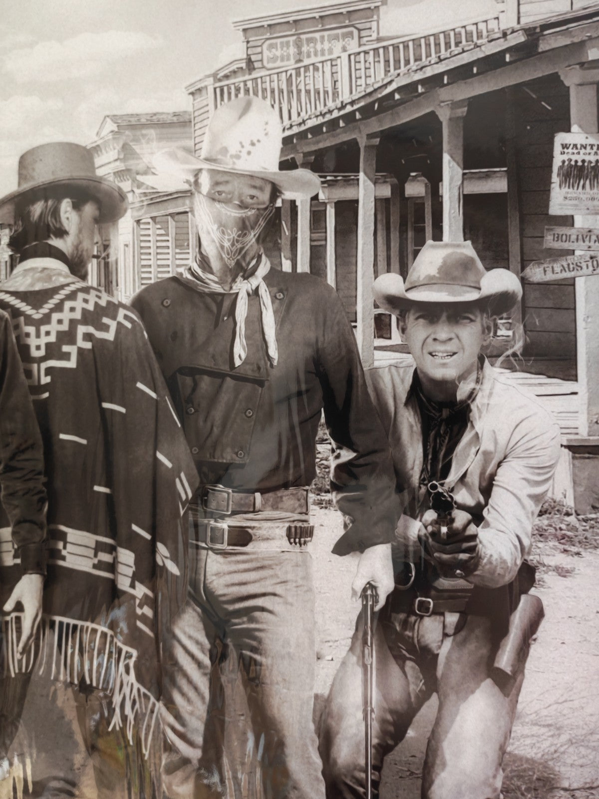 JJ ADAMS Signed Limited Edition Print "The Good, The Bad & The Ugly" 88/95